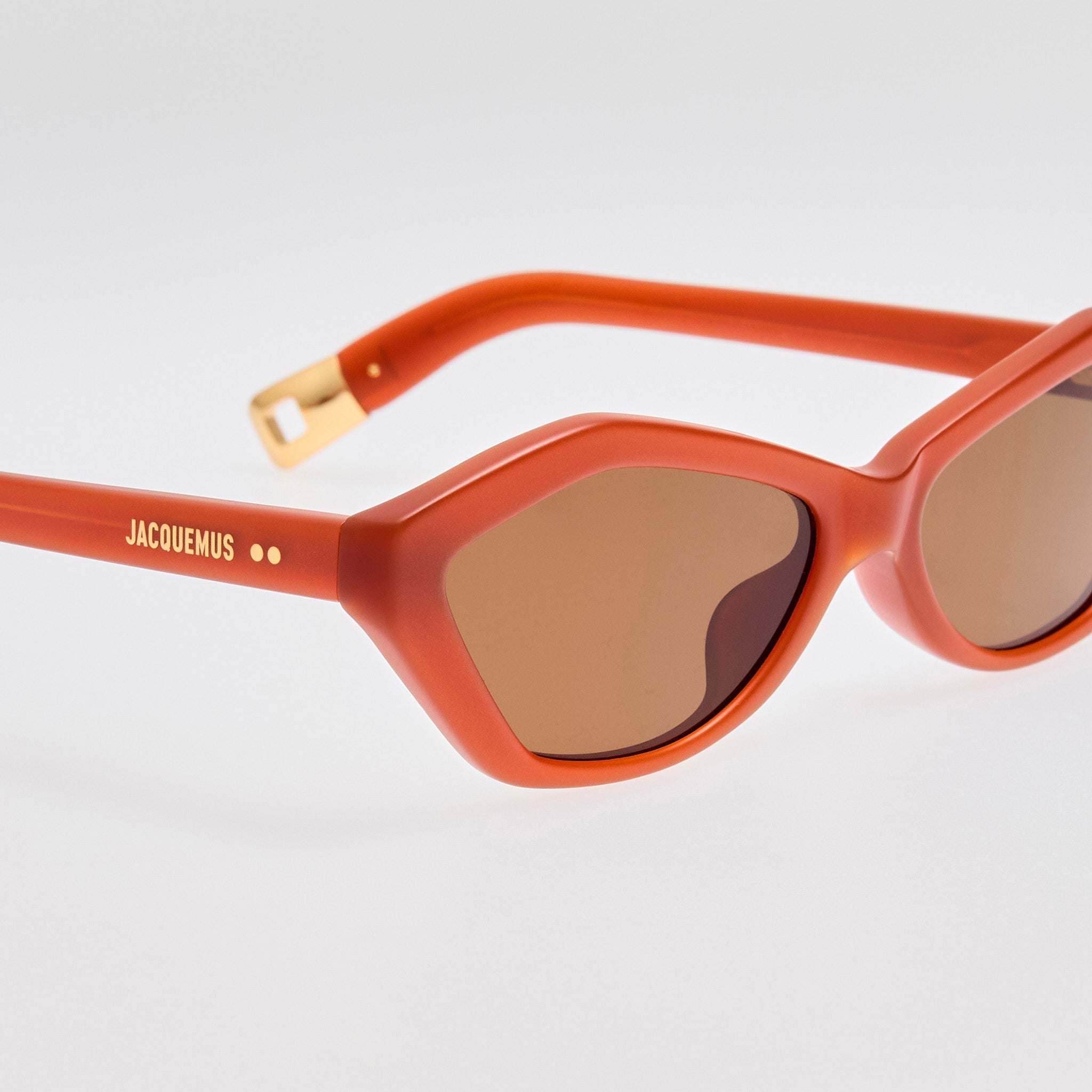 Bambino Sunglasses in Metallic Coffee - LINDA FARROW - Sunglasses - 