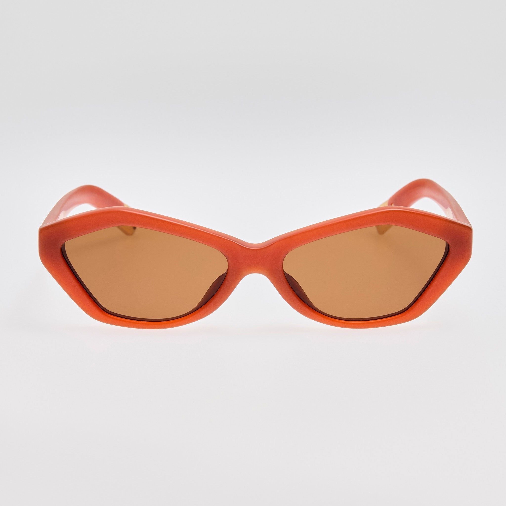 Bambino Sunglasses in Metallic Coffee - LINDA FARROW - Sunglasses - 