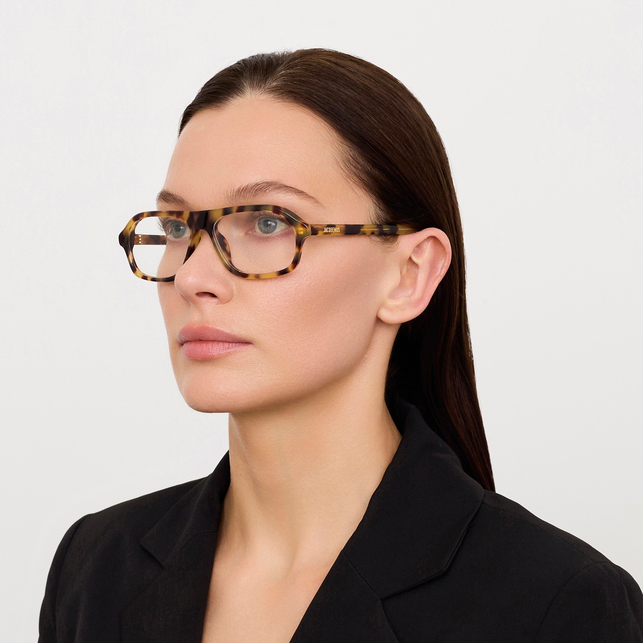 Becane Optical in Dark Tortoiseshell - LINDA FARROW - Optical Frame - 