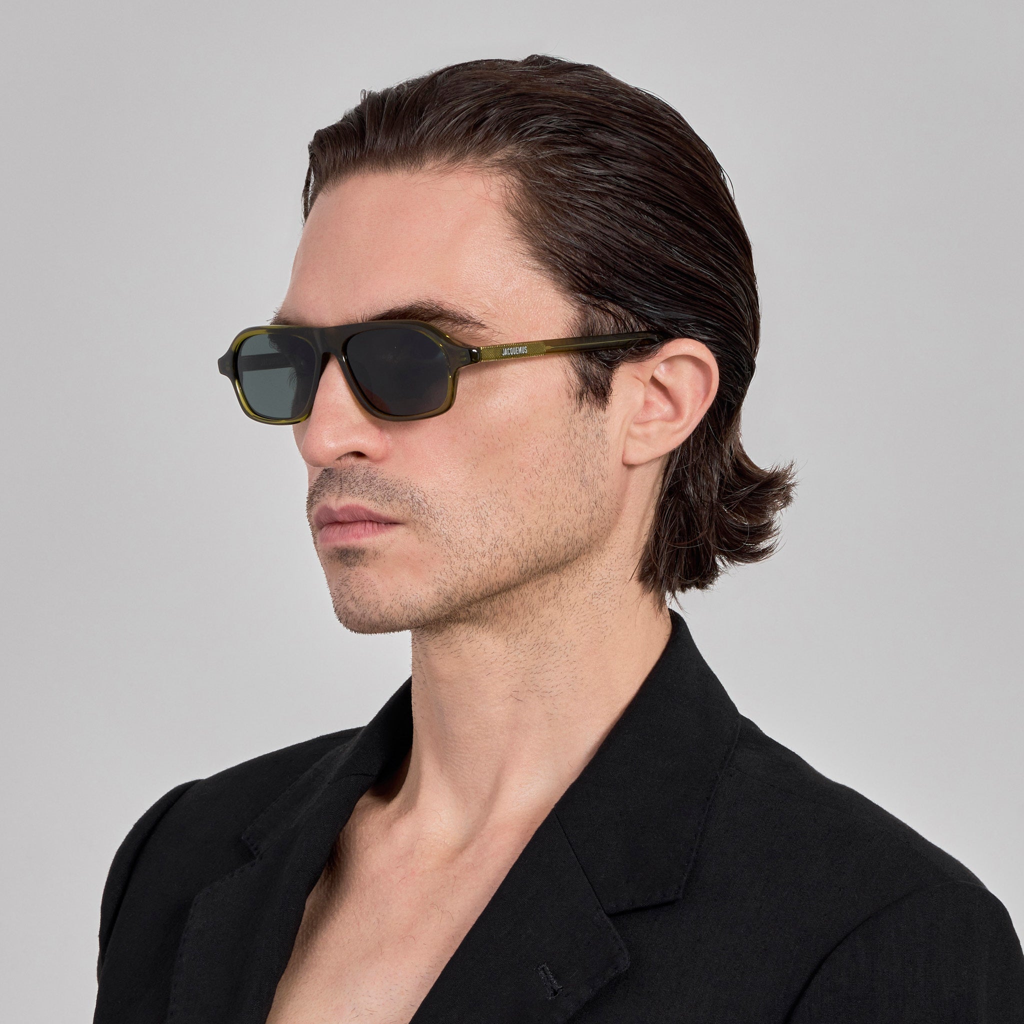 Becane Sunglasses ln Khaki - LINDA FARROW - Sunglasses - 