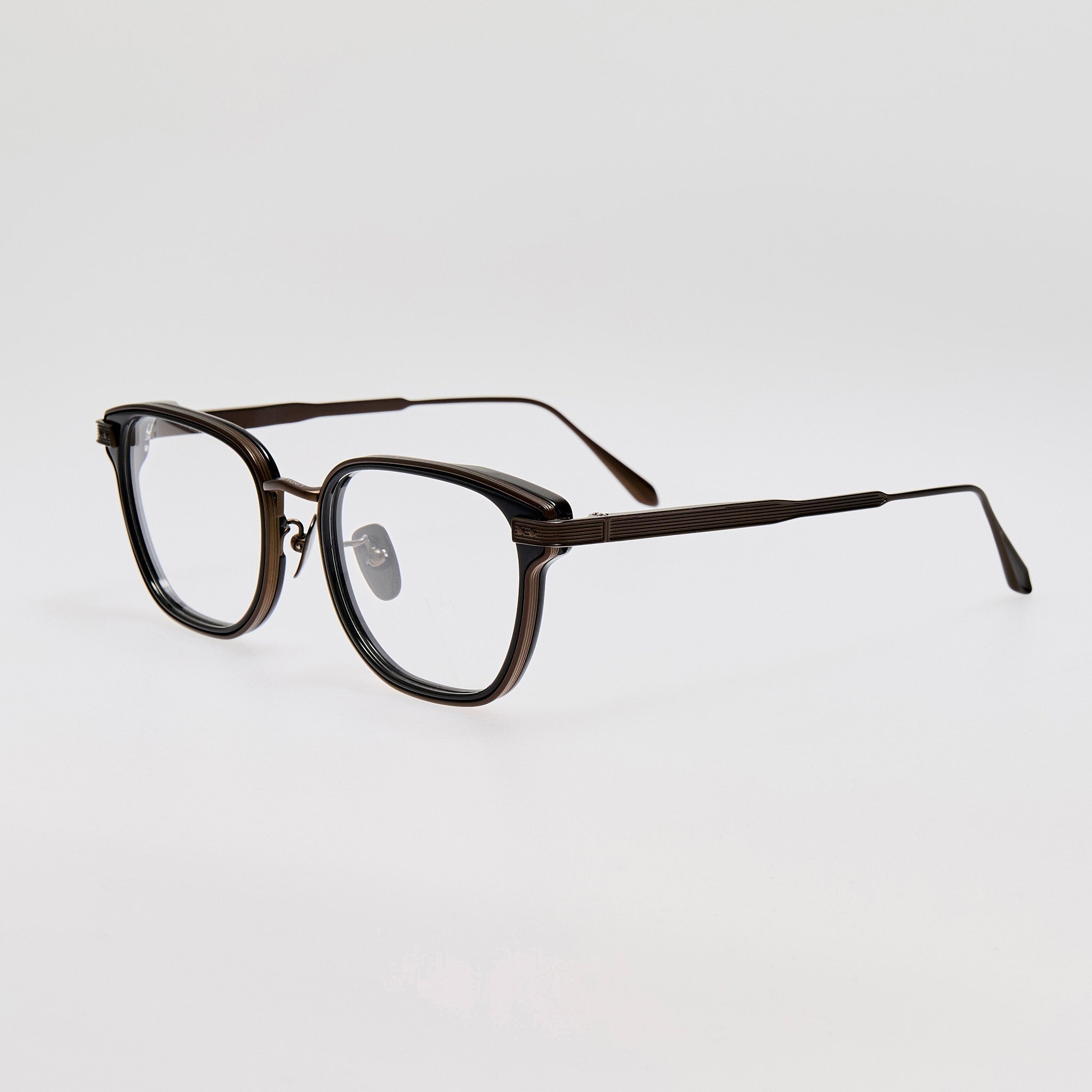 Blakher Optical in Black Matt Nickel - LINDA FARROW - Optical Frame - 