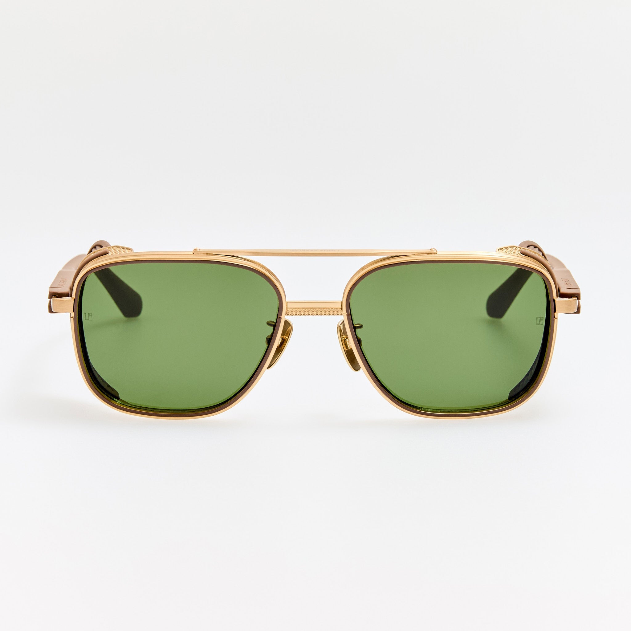 Boyd Explorer Sunglasses in Matt Champagne - LINDA FARROW - Sunglasses - 