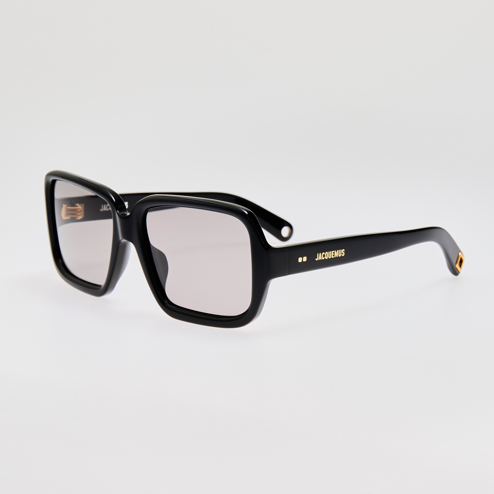 Cabana Oversize Sunglasses in Black - LINDA FARROW - Sunglasses - 