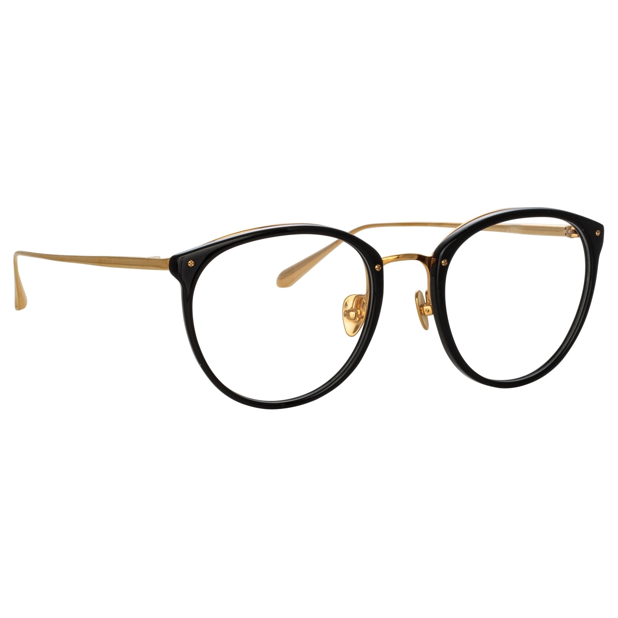 Calthorpe Optical Frame in Black - LINDA FARROW - Optical Frame - 