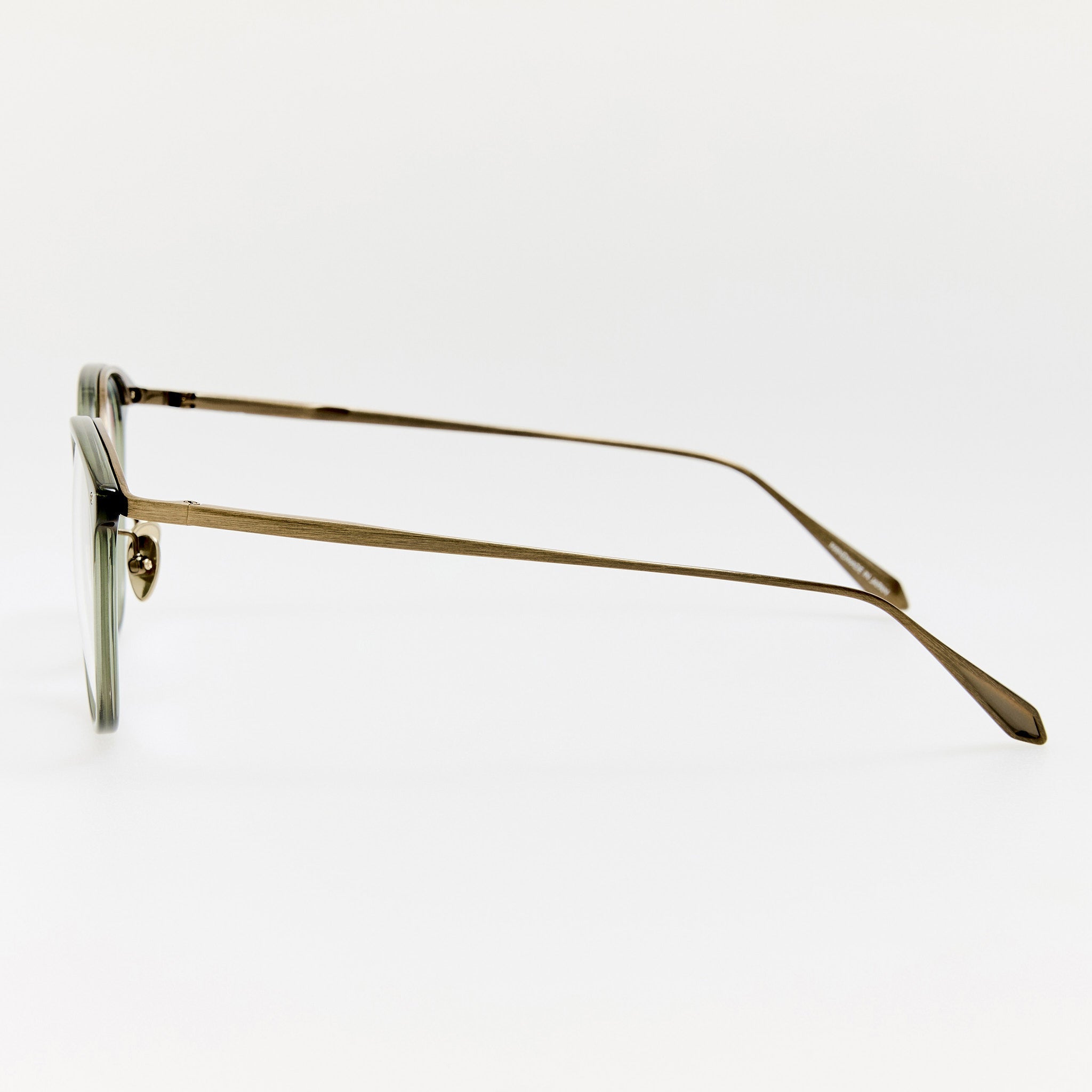 Calthorpe Optical in Antique Gold and Green - LINDA FARROW - Optical Frame - 