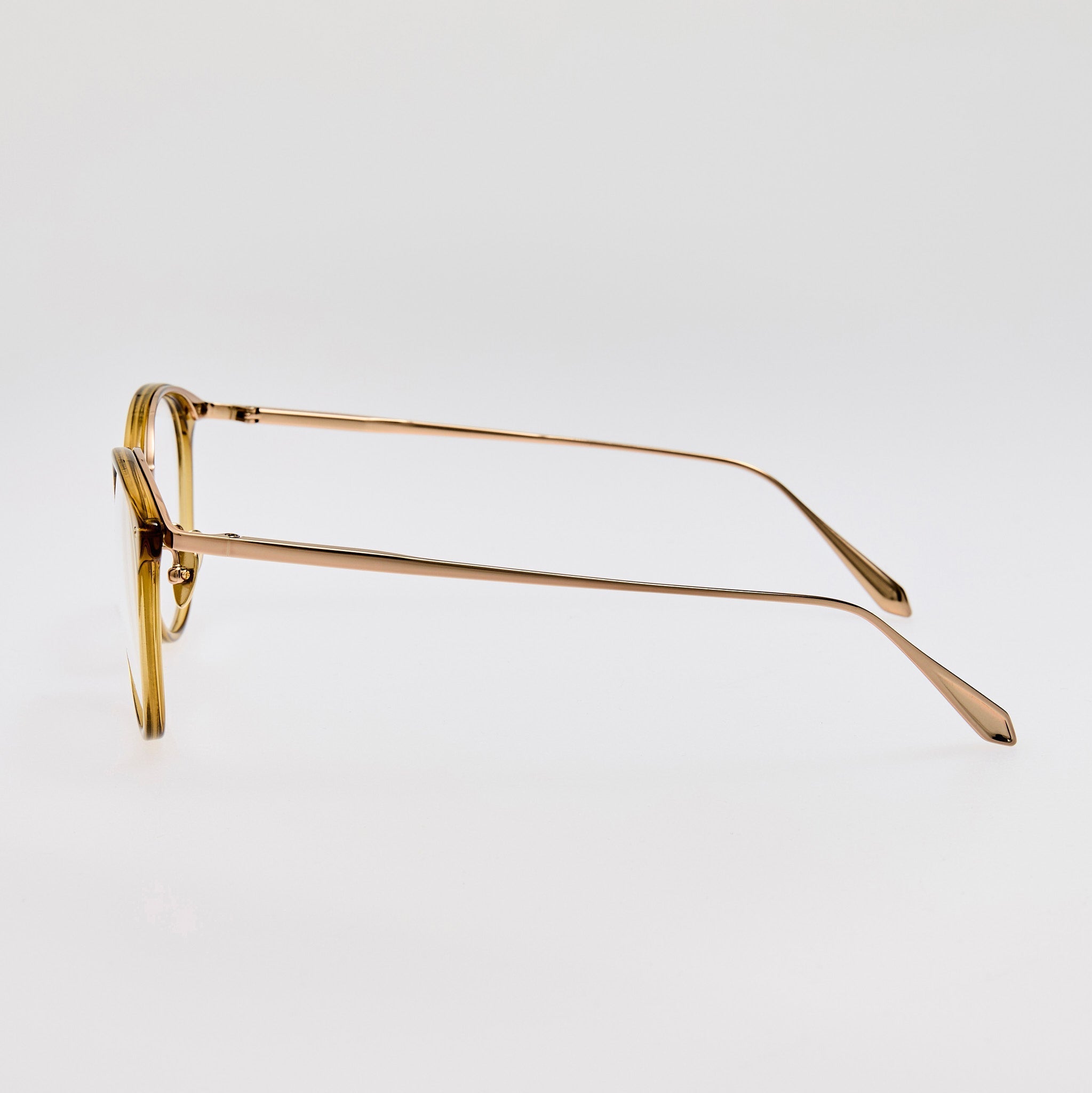 Calthorpe Optical in Khaki - LINDA FARROW - Optical Frame - 