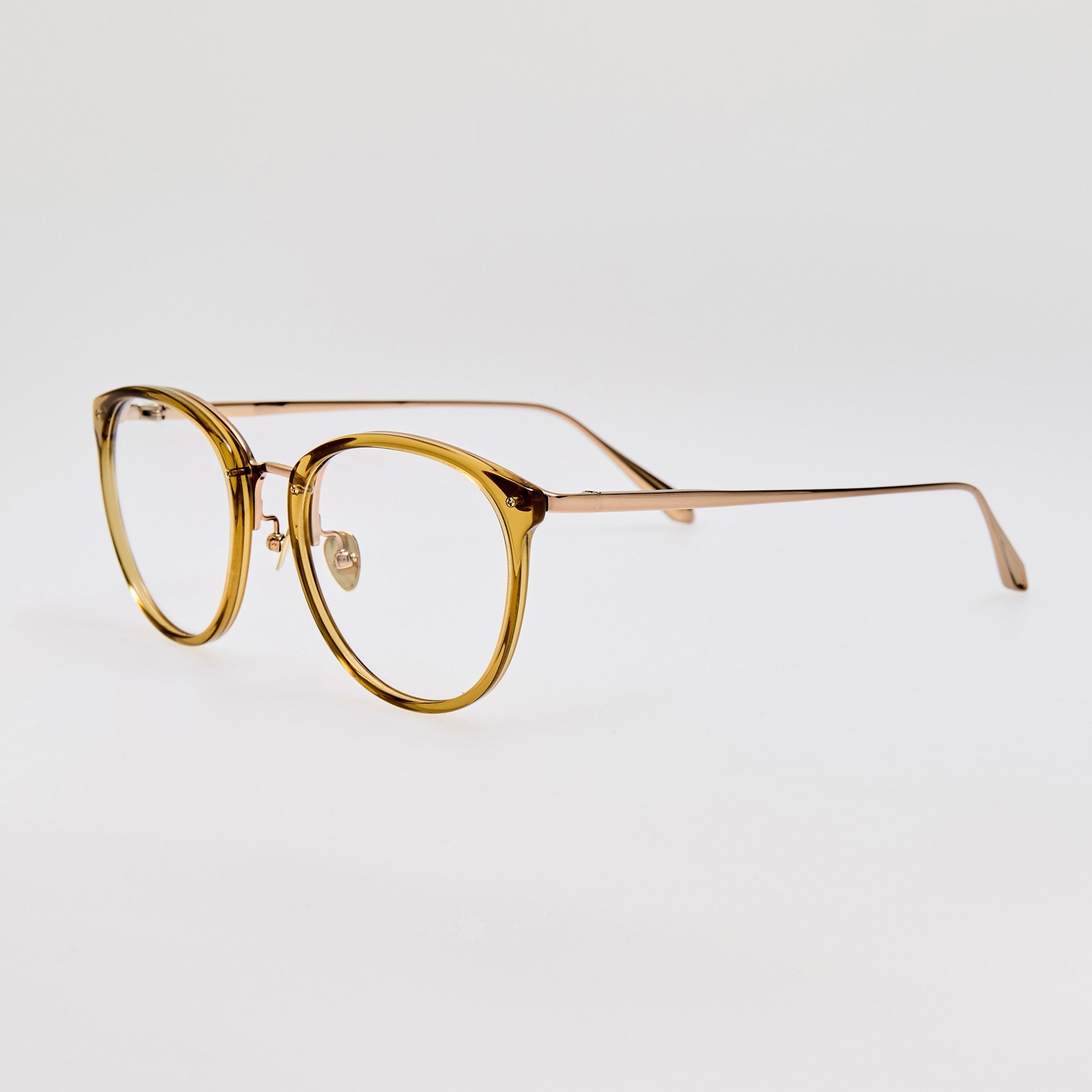 Calthorpe Optical in Khaki - LINDA FARROW - Optical Frame - 