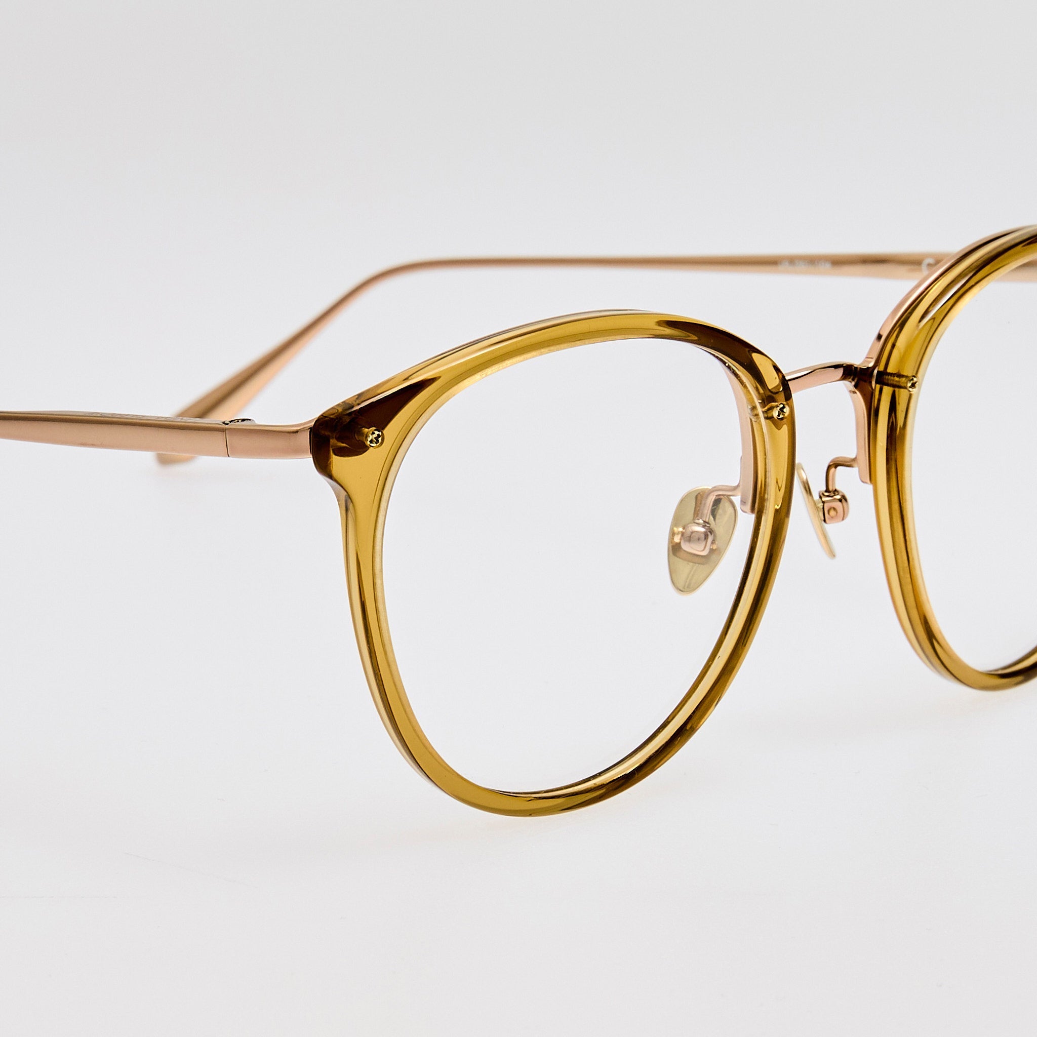 Calthorpe Optical in Khaki - LINDA FARROW - Optical Frame - 
