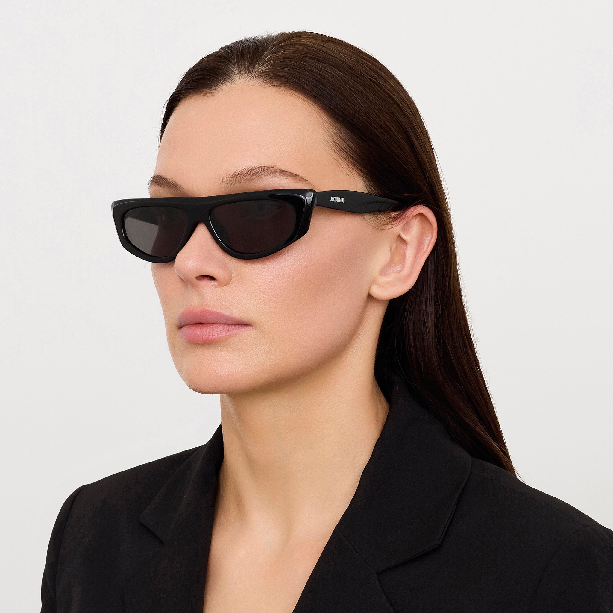Casco Sunglasses in Black - LINDA FARROW - Sunglasses - 