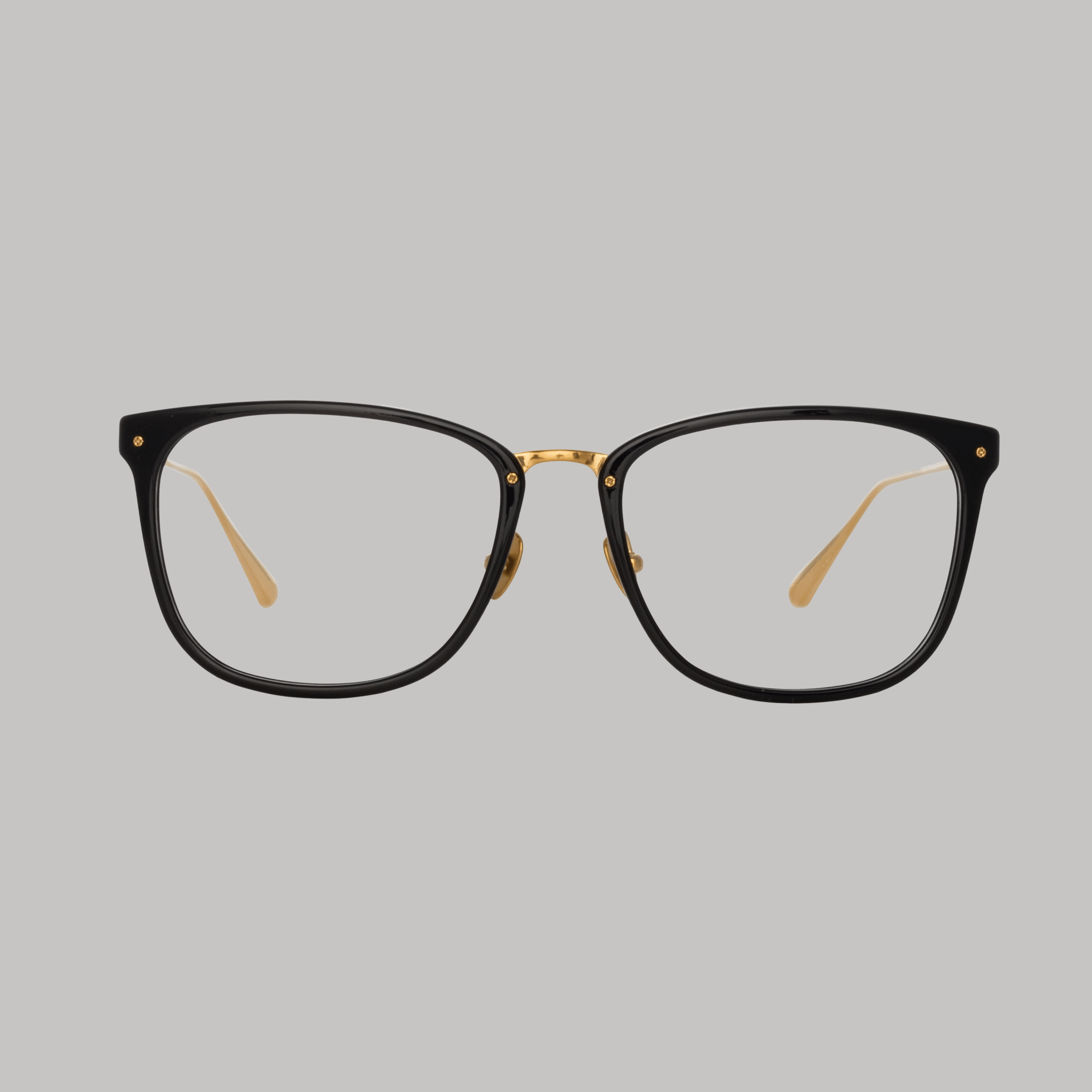 Cassin Optical in Black - LINDA FARROW - Optical Frame - 