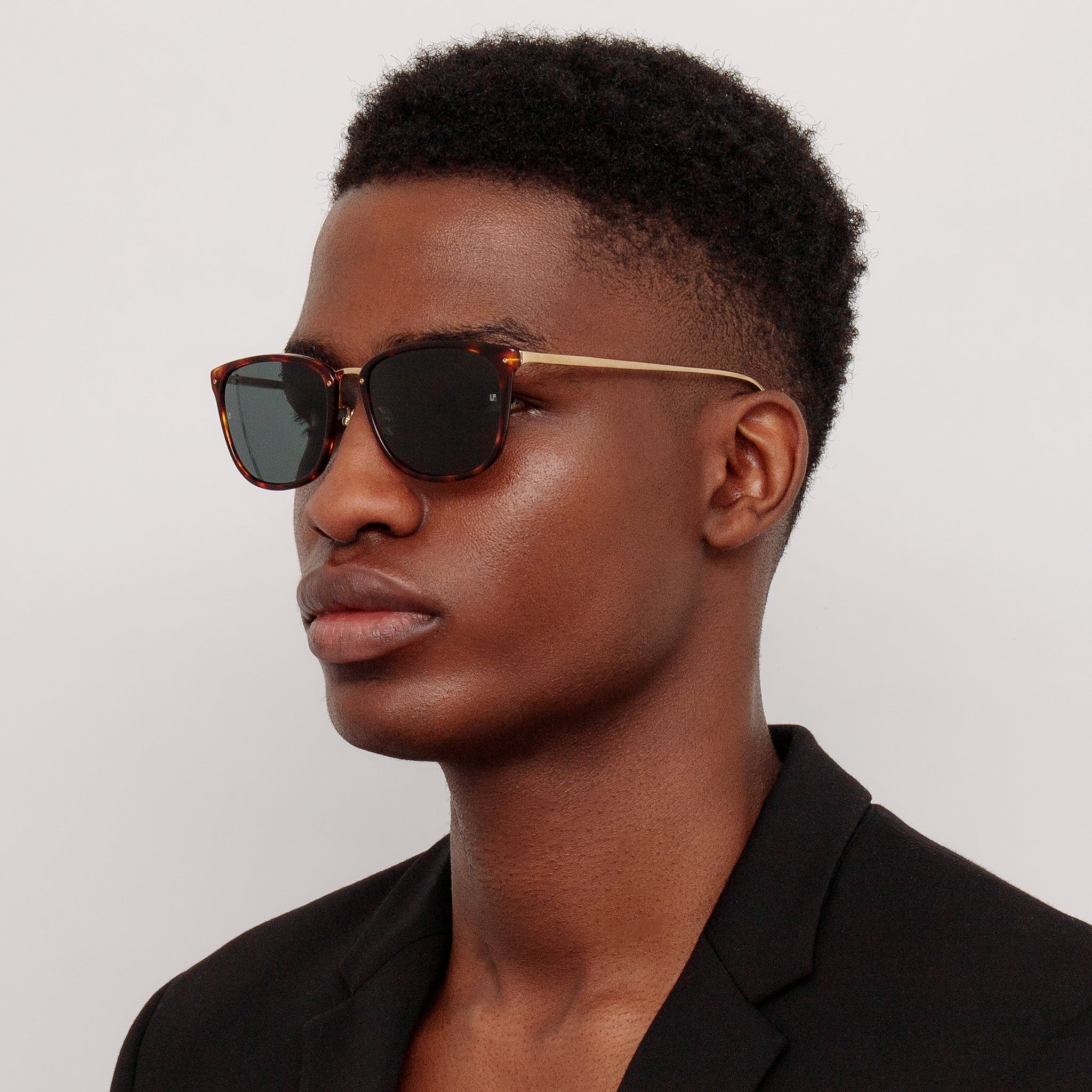 Cassin Sunglasses in Tortoiseshell - LINDA FARROW - Sunglasses - 