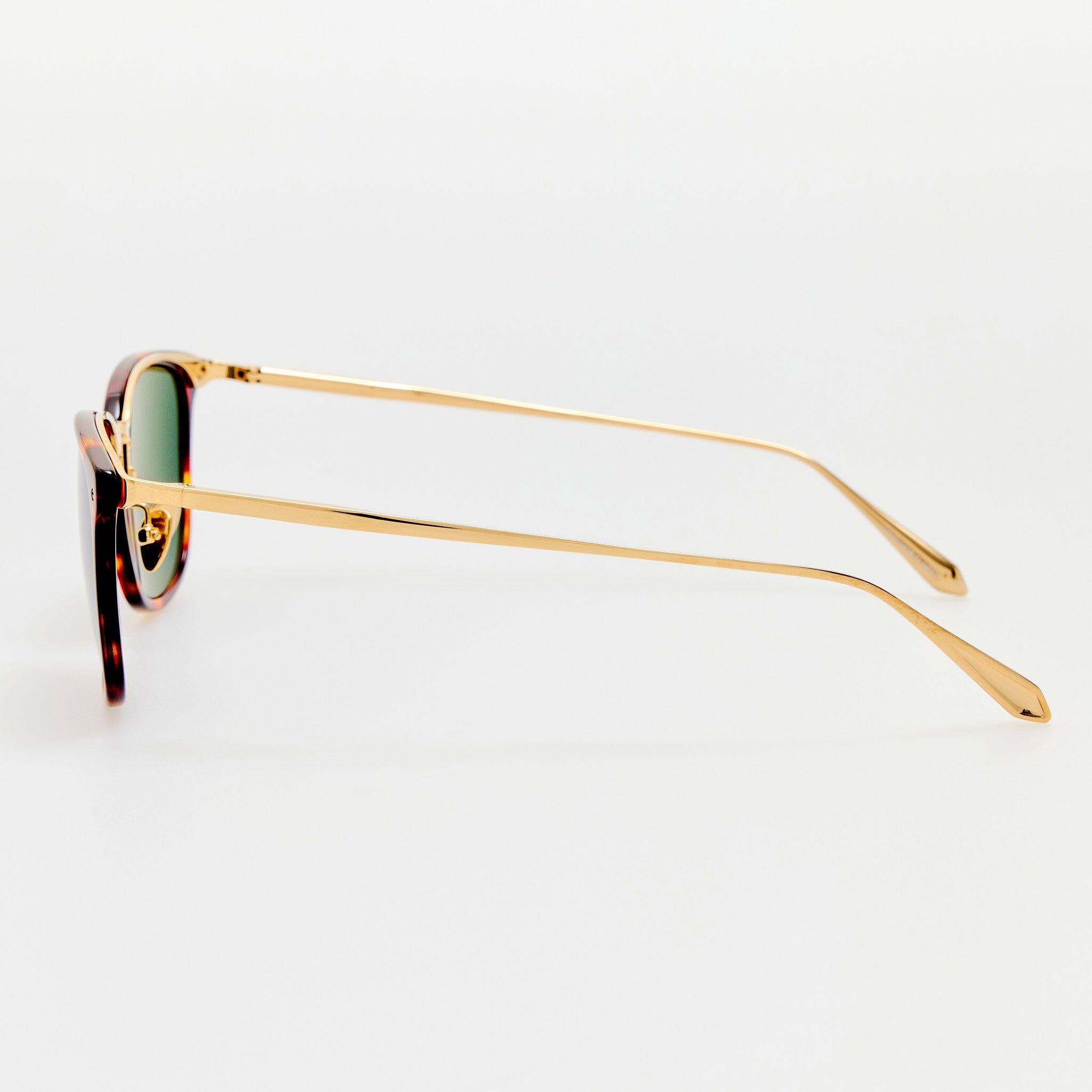 Cassin Sunglasses in Tortoiseshell - LINDA FARROW - Sunglasses - 