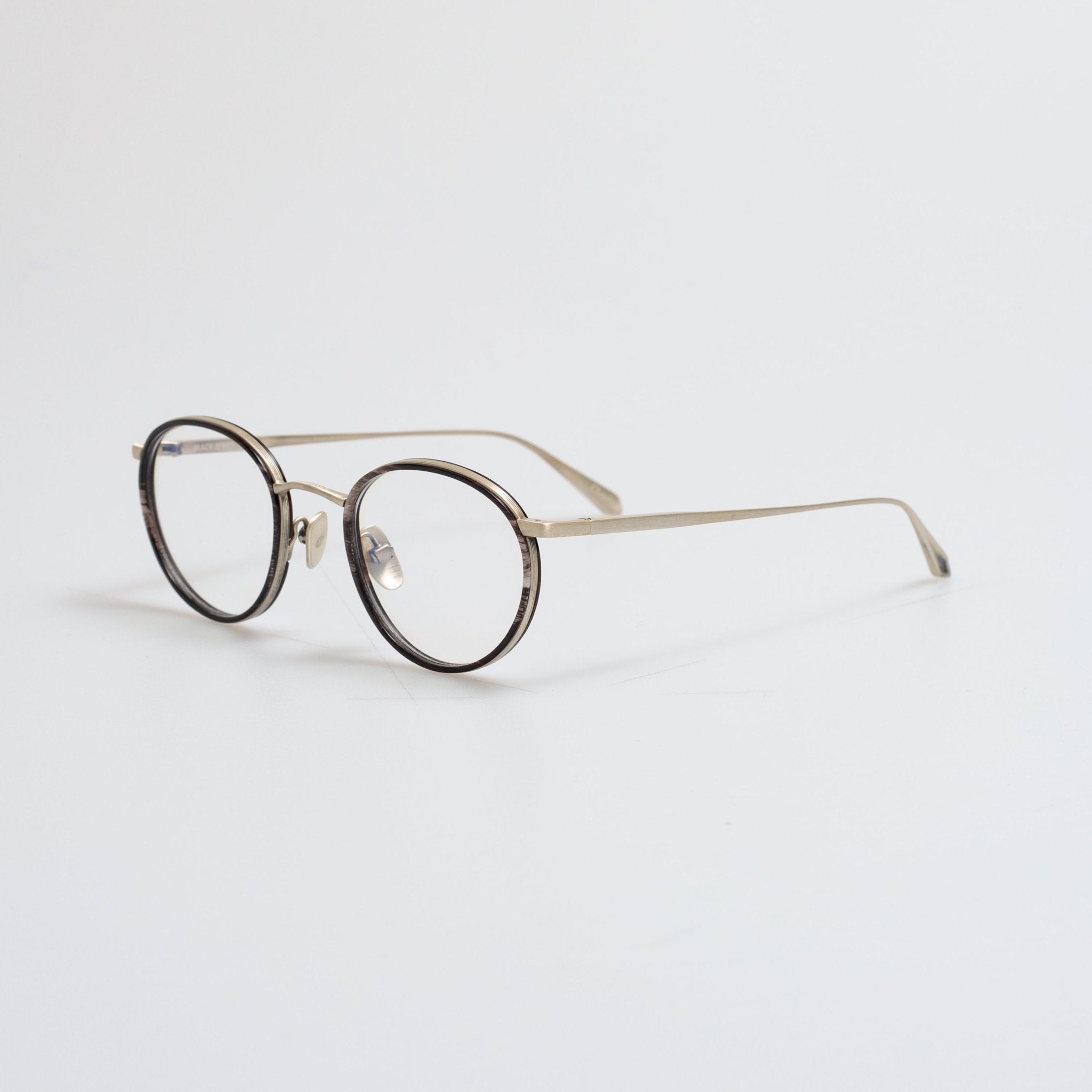 Chaplin Optical in Buffalo Horn and 925 Sterling Silver - LINDA FARROW - Optical Frame - 