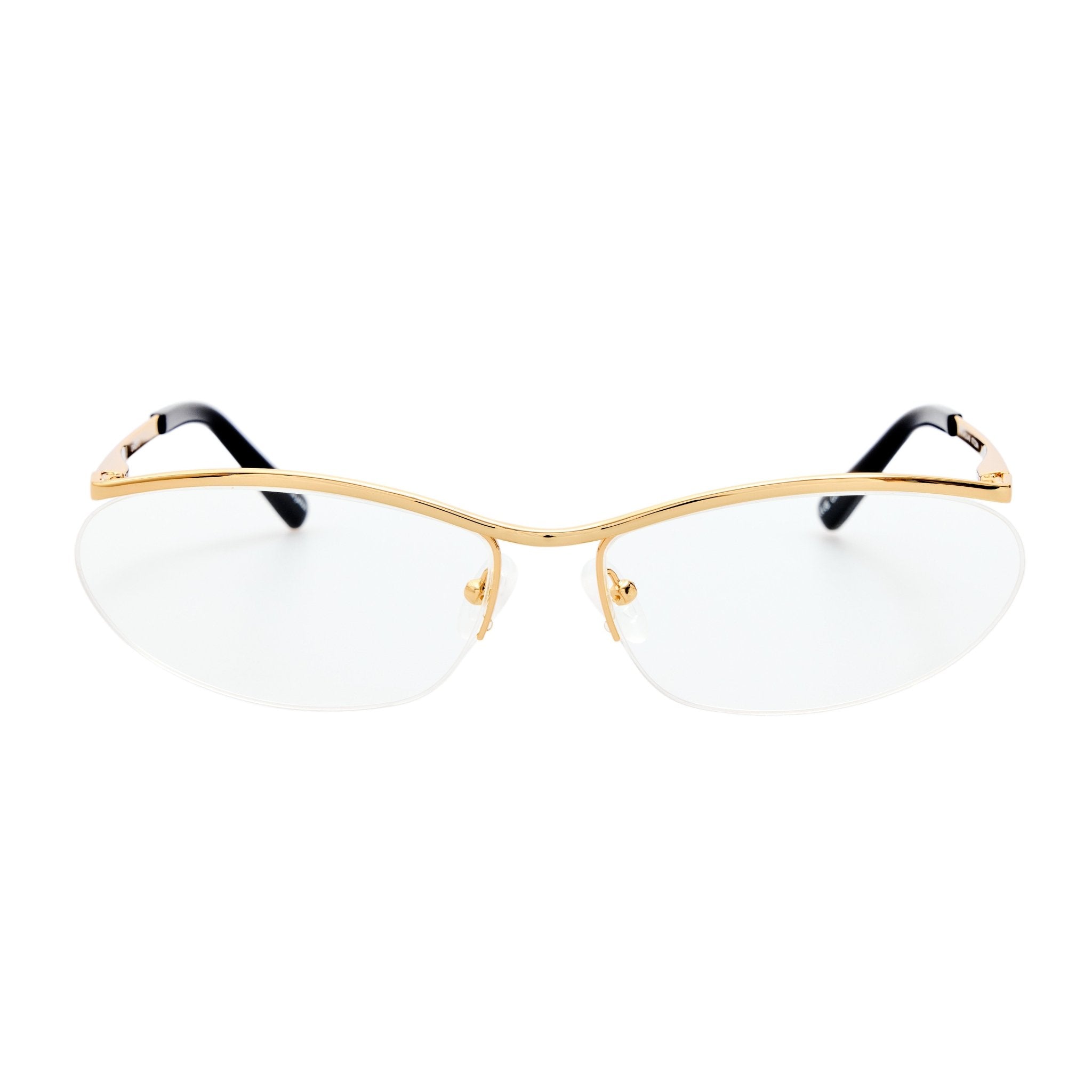 Charlotte Optical in Yellow Gold - LINDA FARROW-Optical Frame-