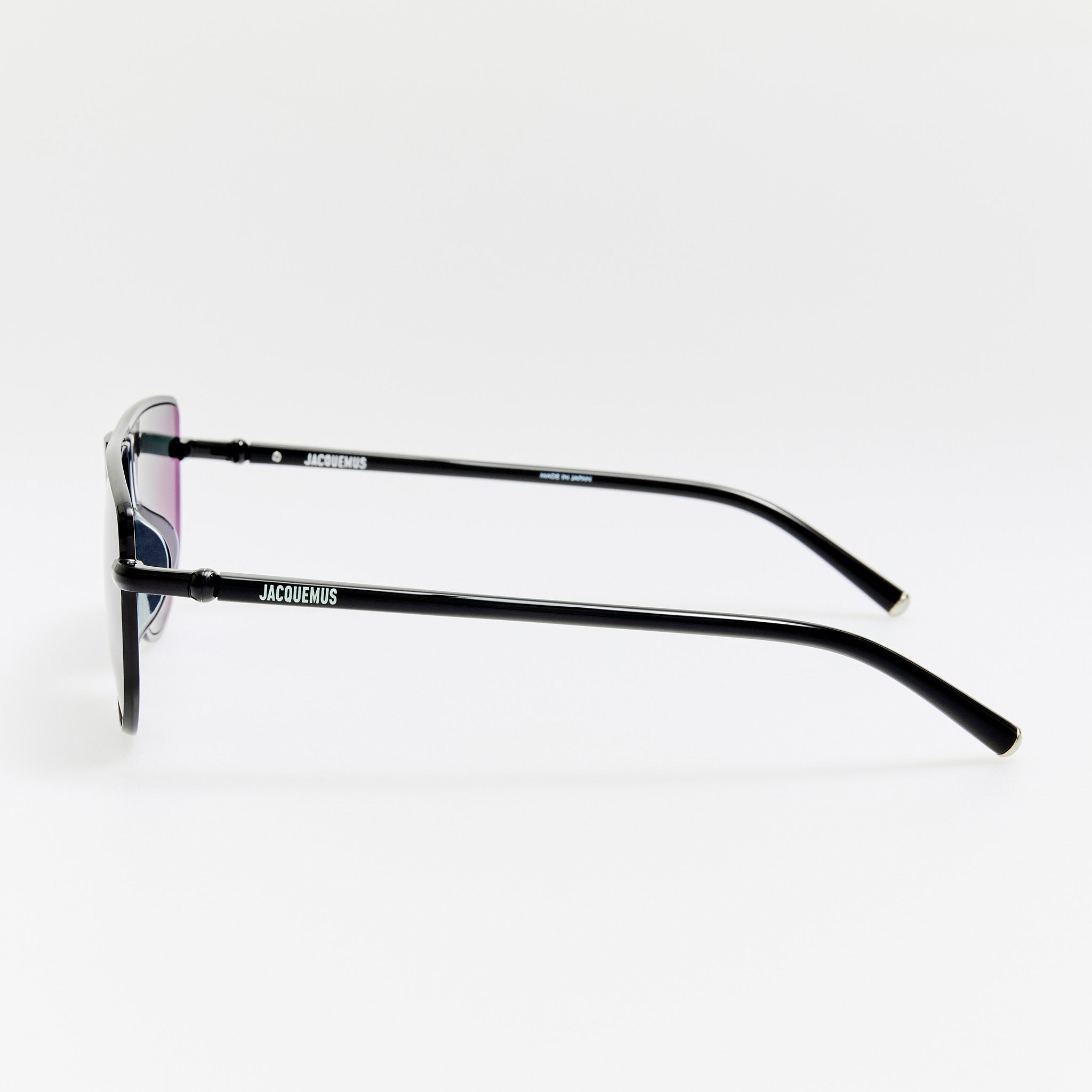 Corsa Sunglasses in Black and Grey - LINDA FARROW - Sunglasses - 