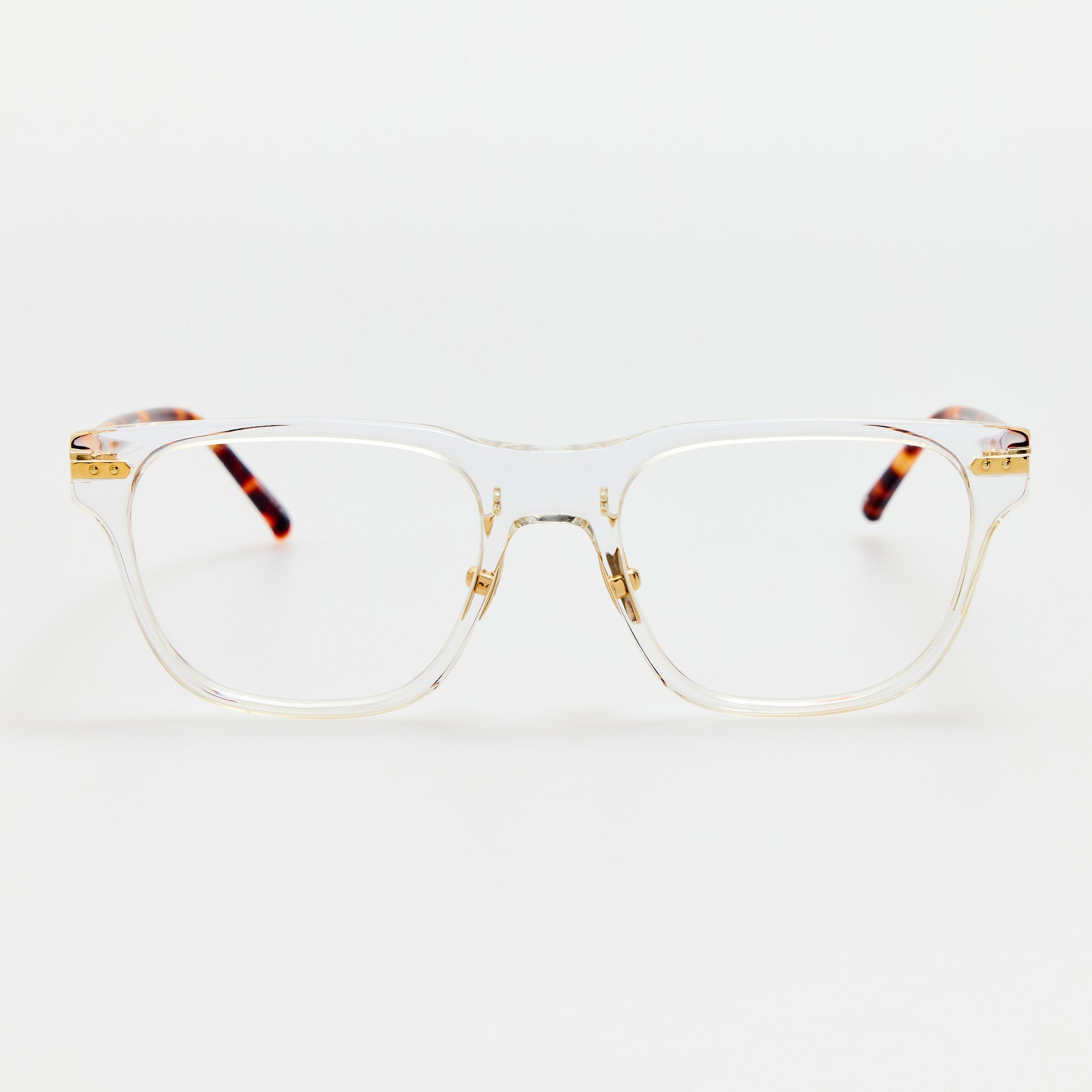 Cove Optical in Clear - LINDA FARROW - Optical Frame - 