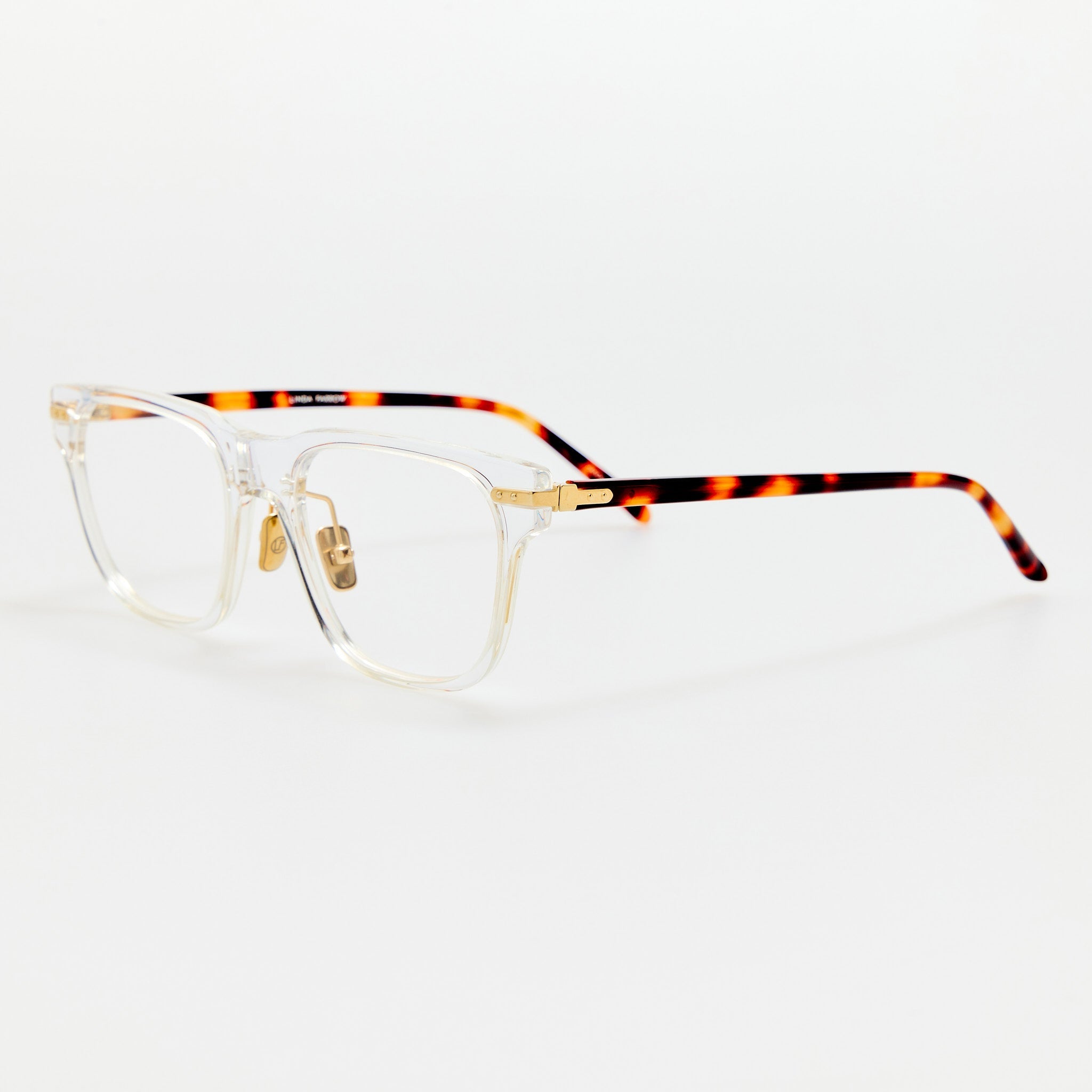 Cove Optical in Clear - LINDA FARROW - Optical Frame - 
