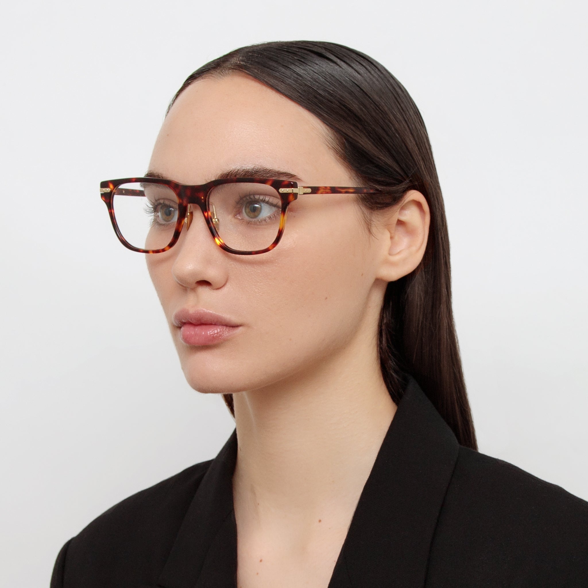 Cove Optical in Tortoiseshell - LINDA FARROW - Optical Frame - 