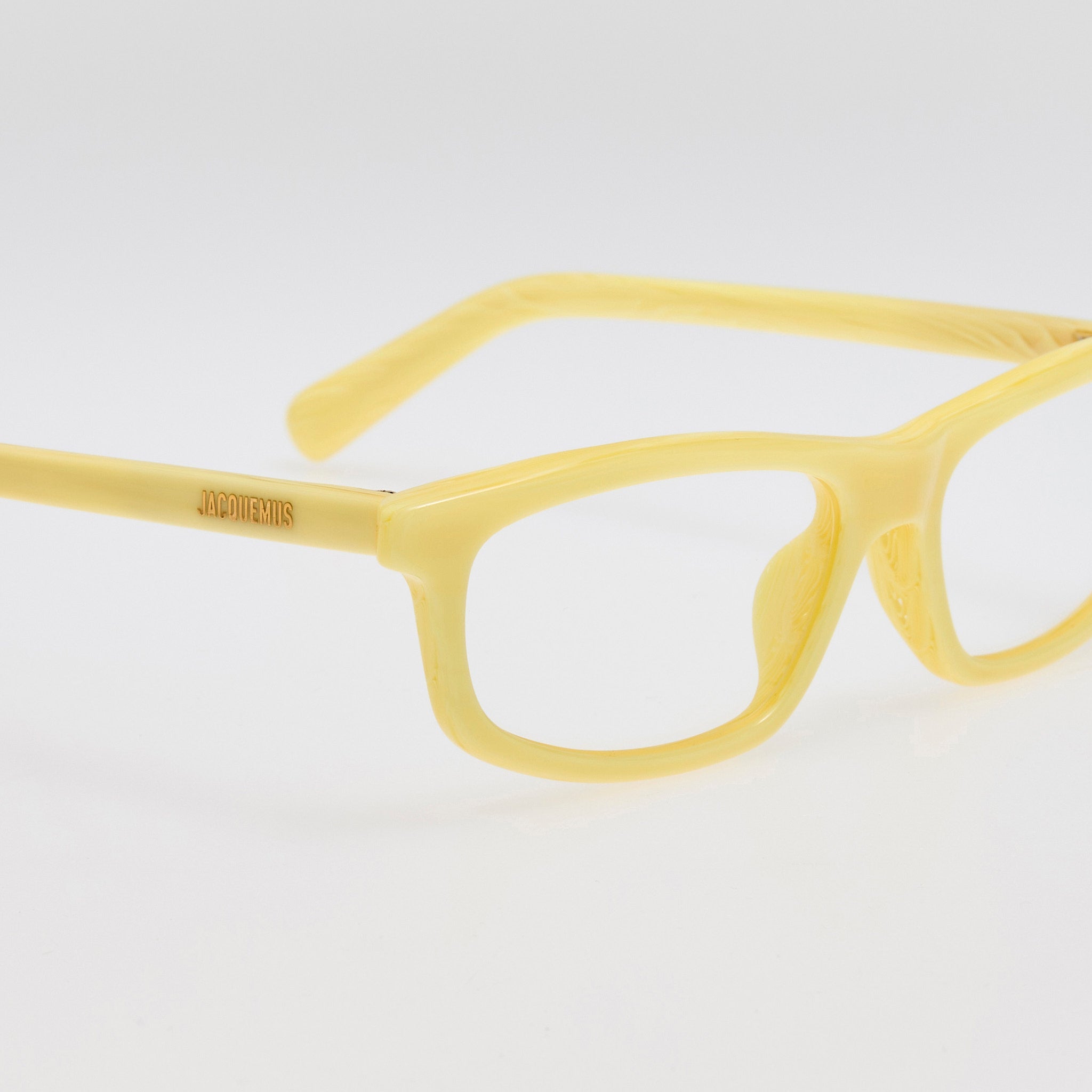 Cuadro Optical in Yellow Stripe - LINDA FARROW - Optical Frame - 