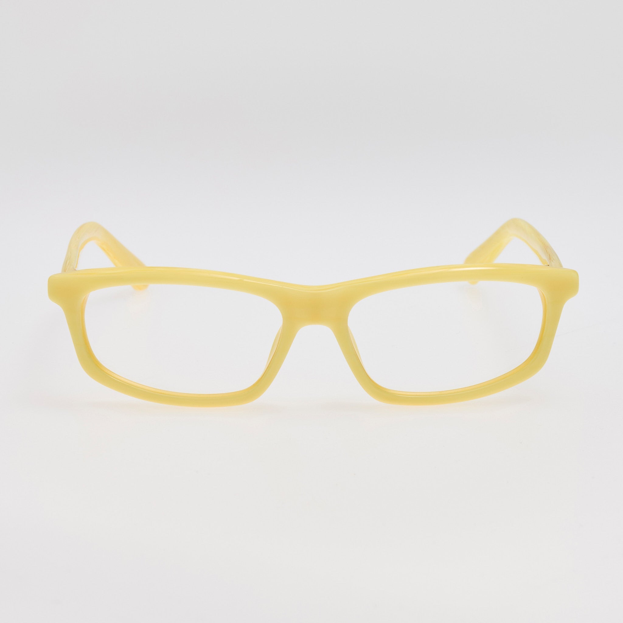Cuadro Optical in Yellow Stripe - LINDA FARROW - Optical Frame - 