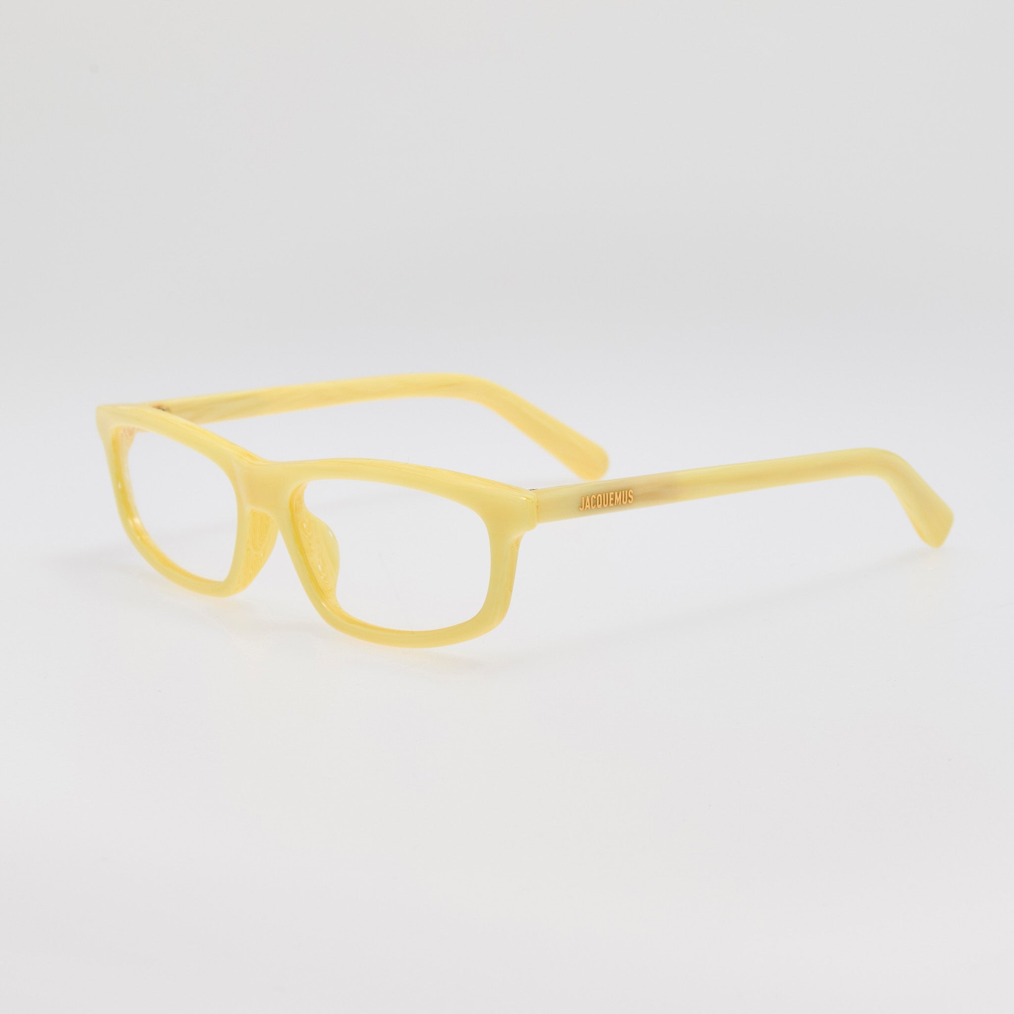 Cuadro Optical in Yellow Stripe - LINDA FARROW - Optical Frame - 