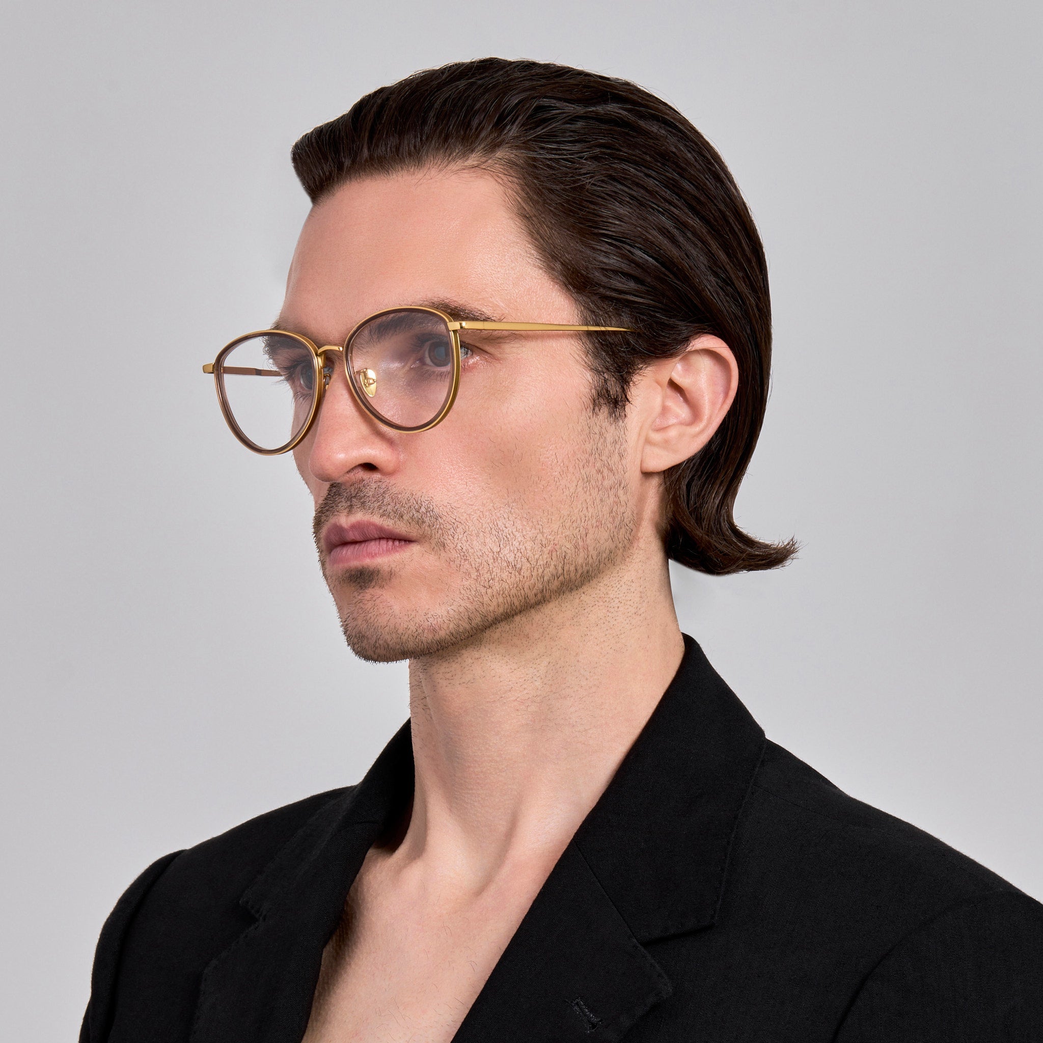 Dahlia Optical in Brown - LINDA FARROW - Optical Frame - 