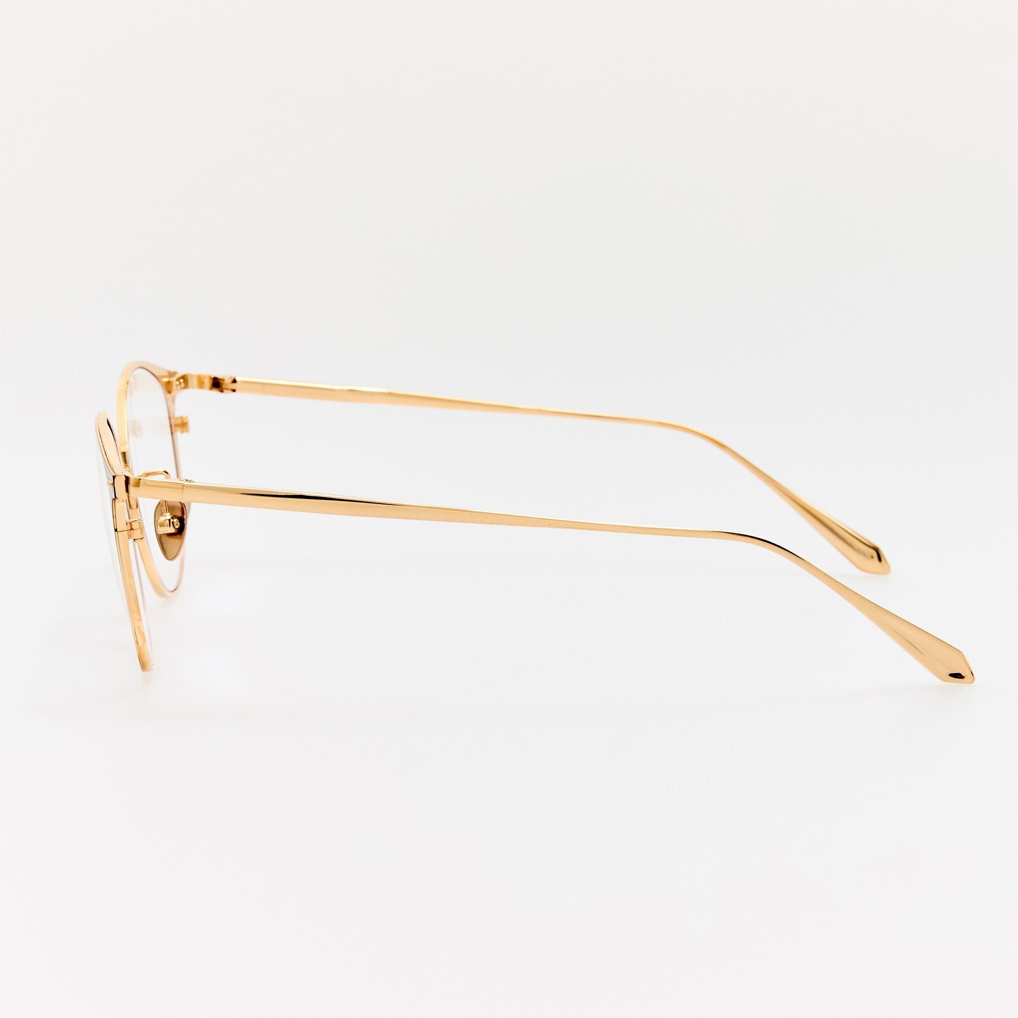 Daley Optical in Satin Mocha - LINDA FARROW - Optical Frame - 