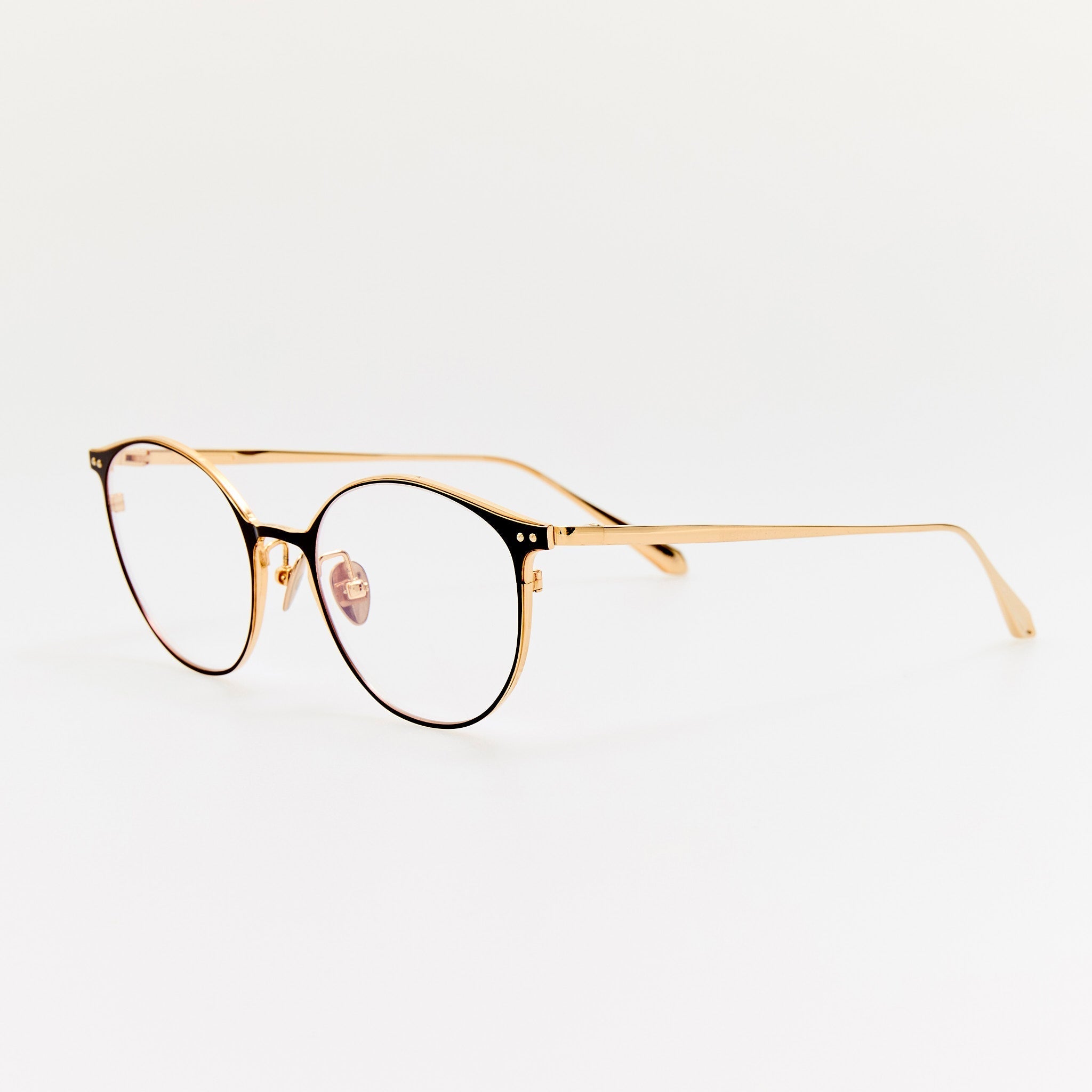 Daley Optical in Satin Mocha - LINDA FARROW - Optical Frame - 