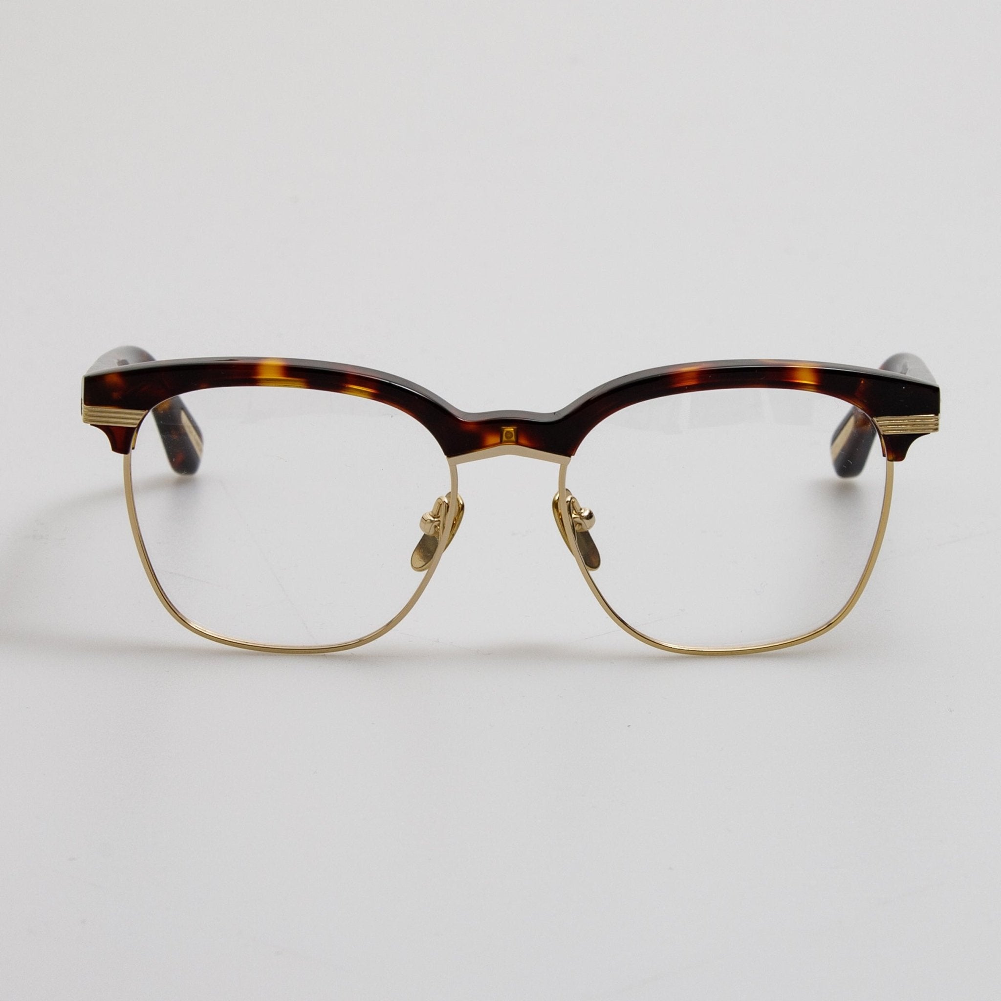 Darin Optical in Dark Tortoiseshell - LINDA FARROW - Optical Frame - 