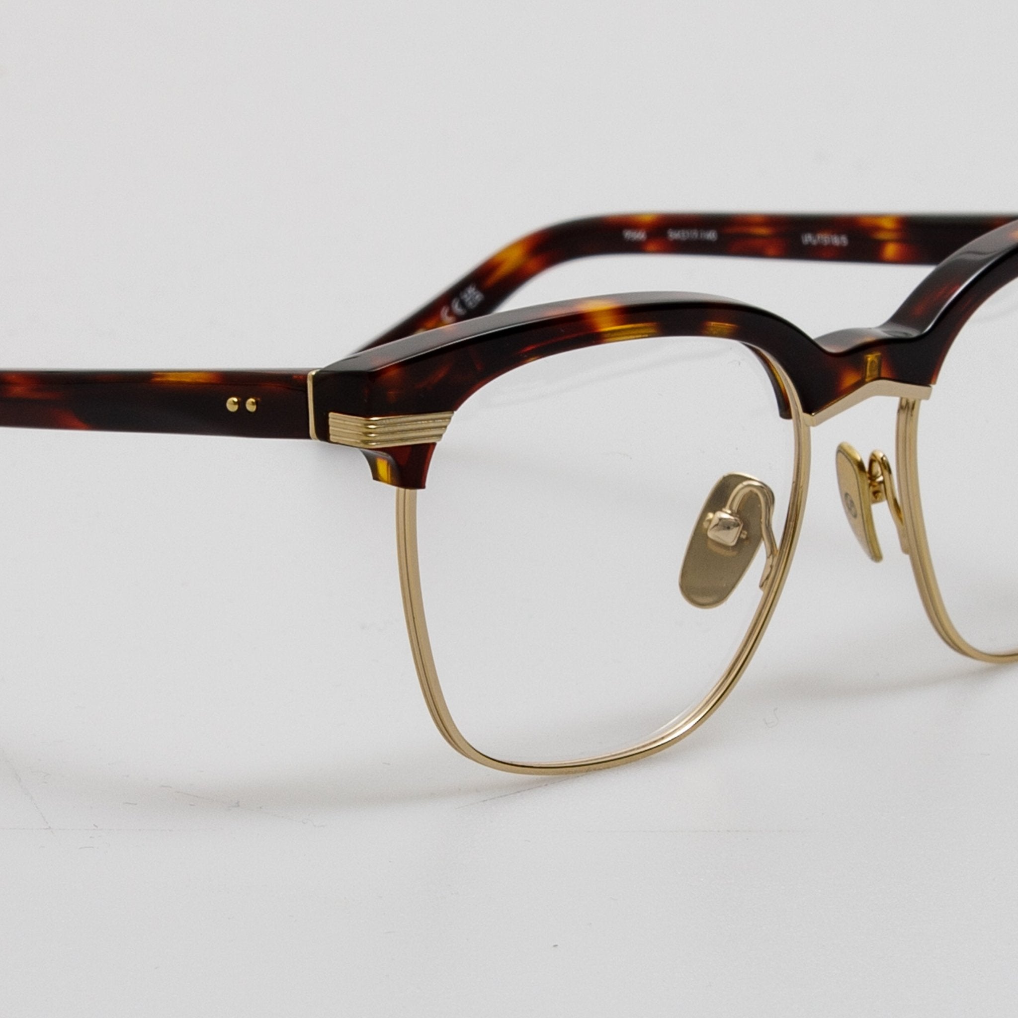 Darin Optical in Dark Tortoiseshell - LINDA FARROW - Optical Frame - 