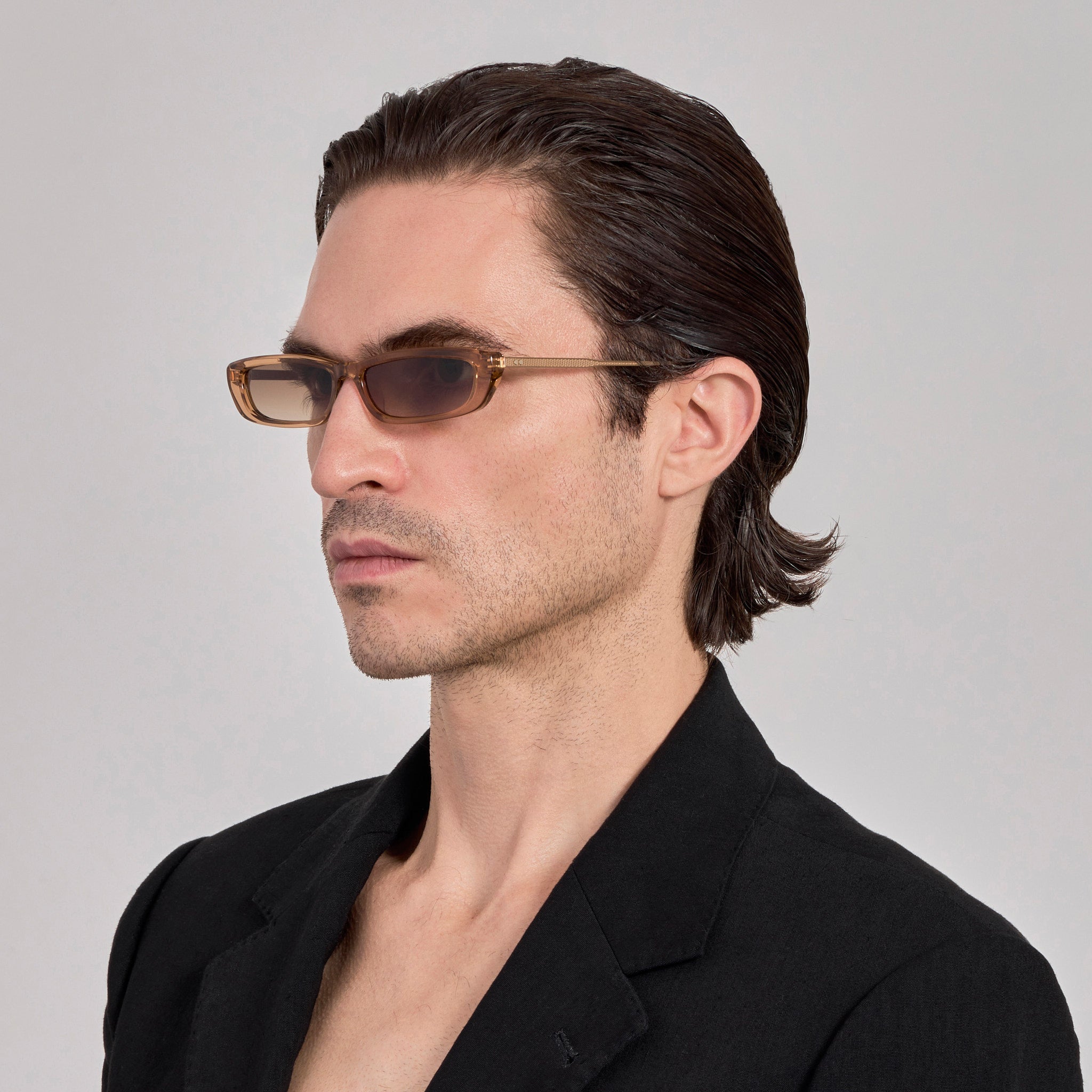 Darya Sunglasses in Honey - LINDA FARROW - Sunglasses - 