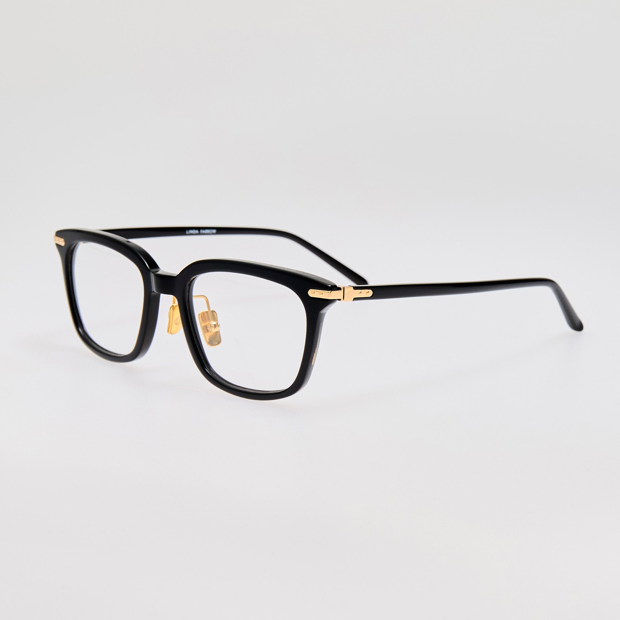 Diller Optical in Black - LINDA FARROW - Optical Frame - 