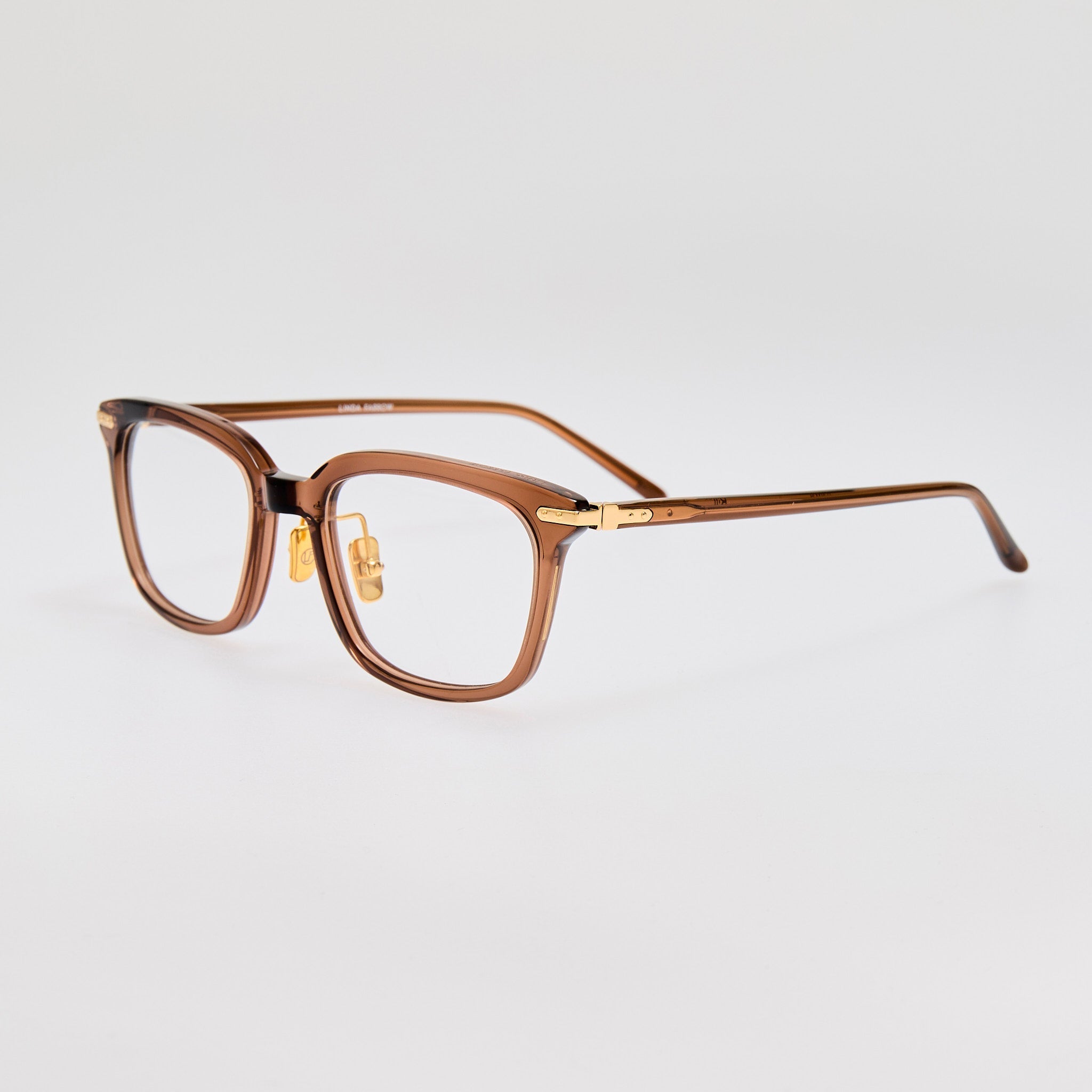Diller Optical in Brown - LINDA FARROW - Optical Frame - 