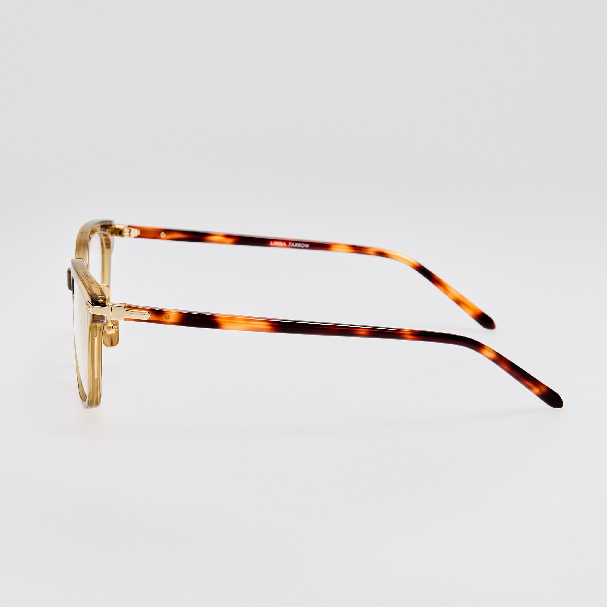 Diller Optical in Khaki - LINDA FARROW - Optical Frame - 