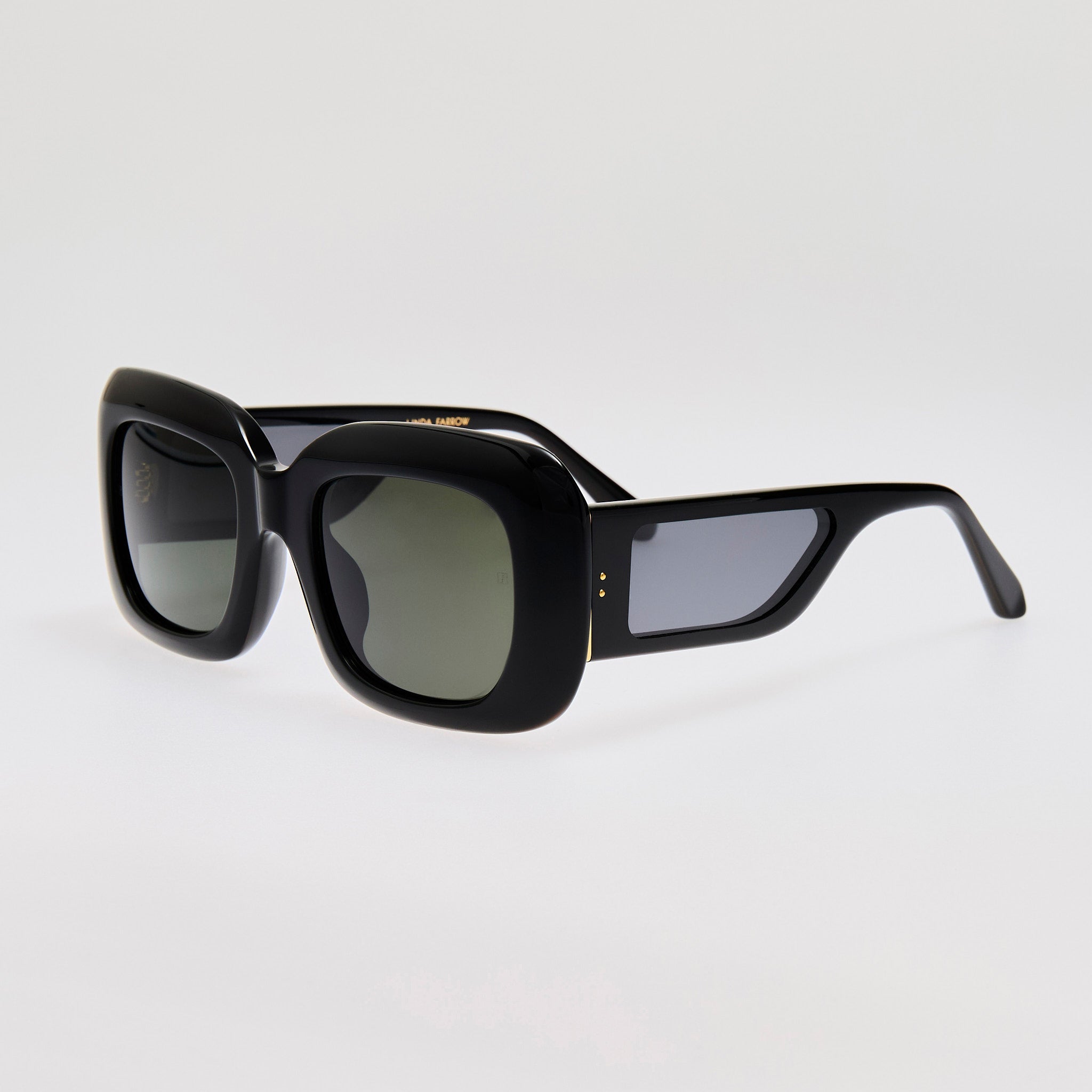 Emmy Sunglasses in Black - LINDA FARROW - Sunglasses - 