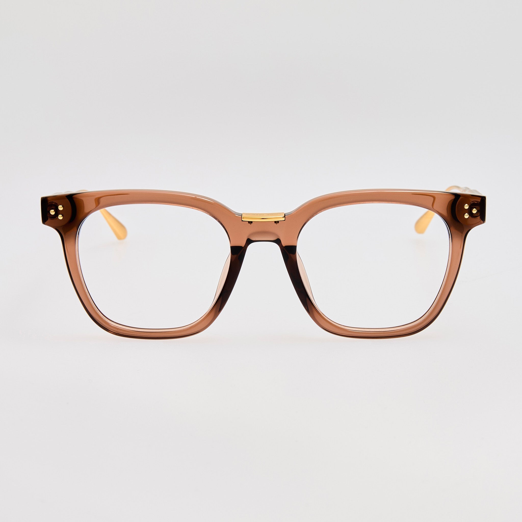Evans Optical in Brown - LINDA FARROW - Optical Frame - 