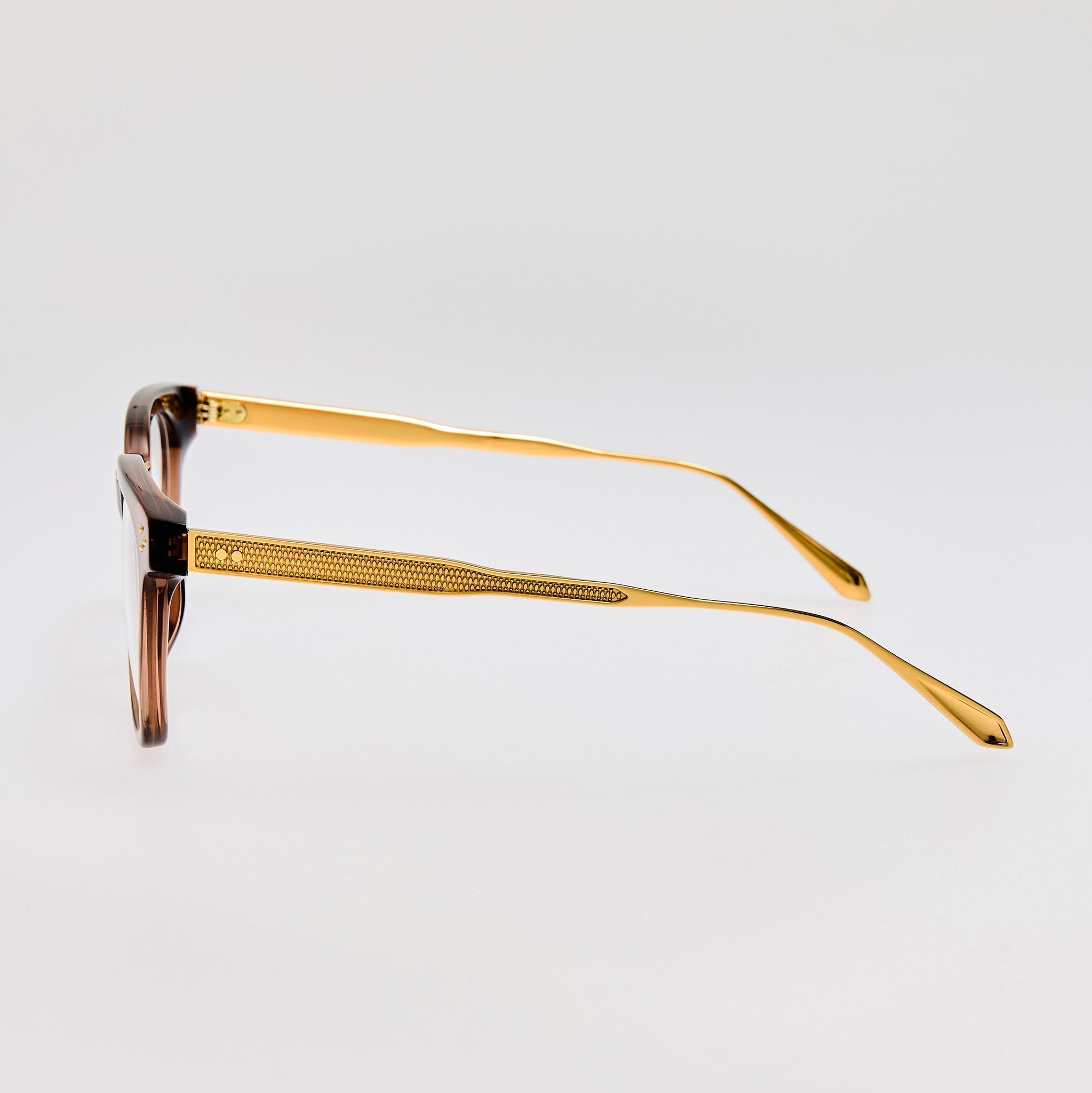Evans Optical in Brown - LINDA FARROW - Optical Frame - 