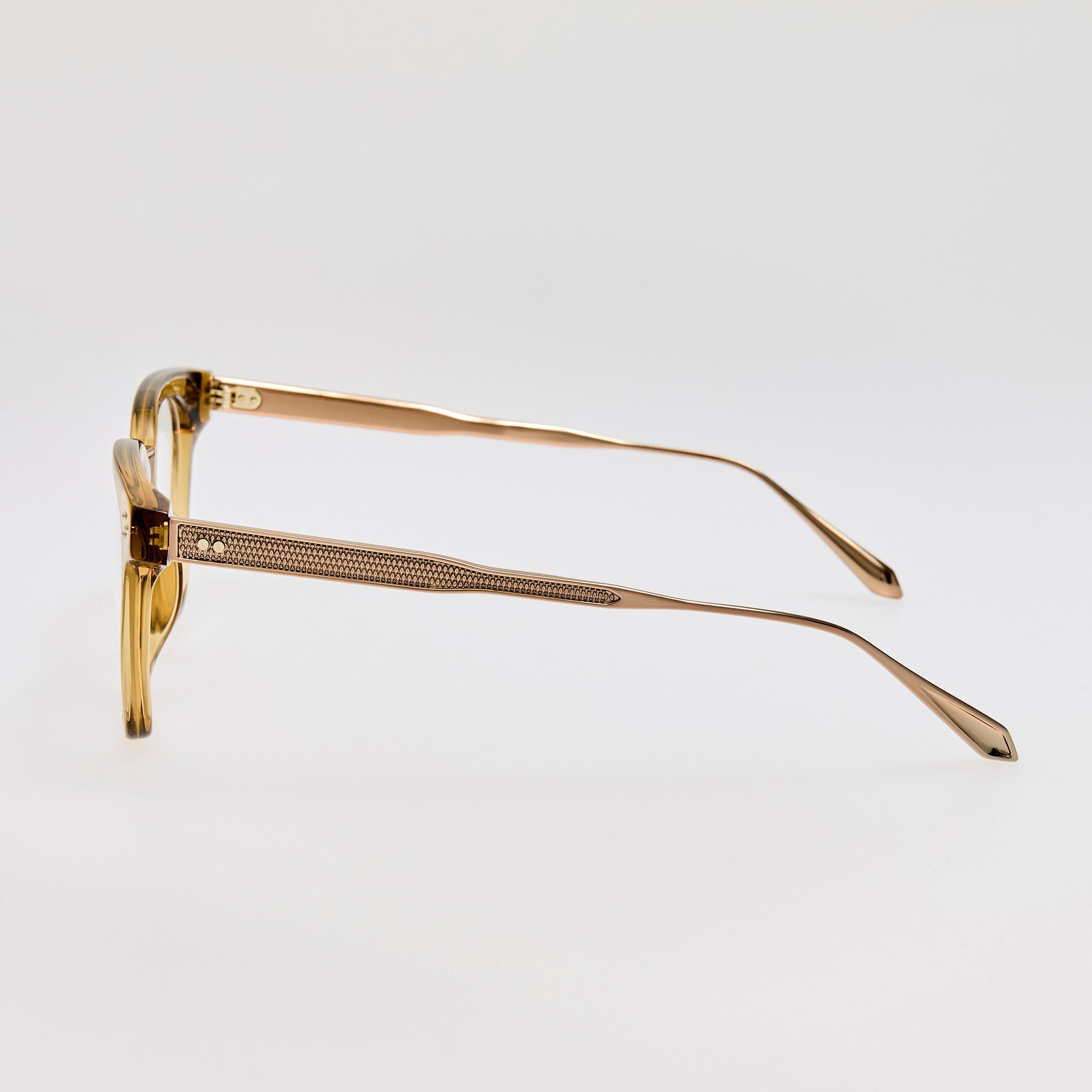 Evans Optical in Khaki - LINDA FARROW - Optical Frame - 