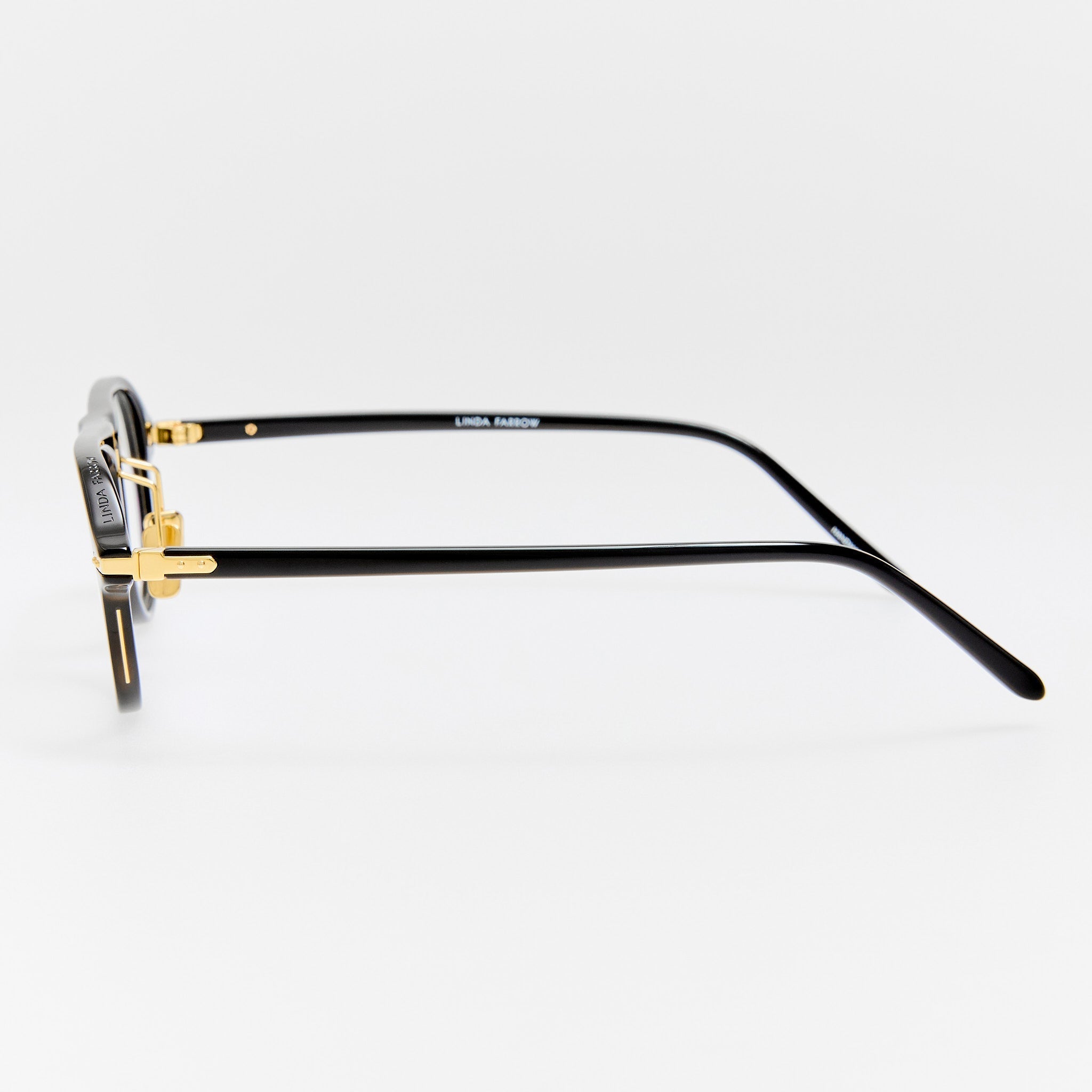 Ferro Optical in Black - LINDA FARROW - Optical Frame - 