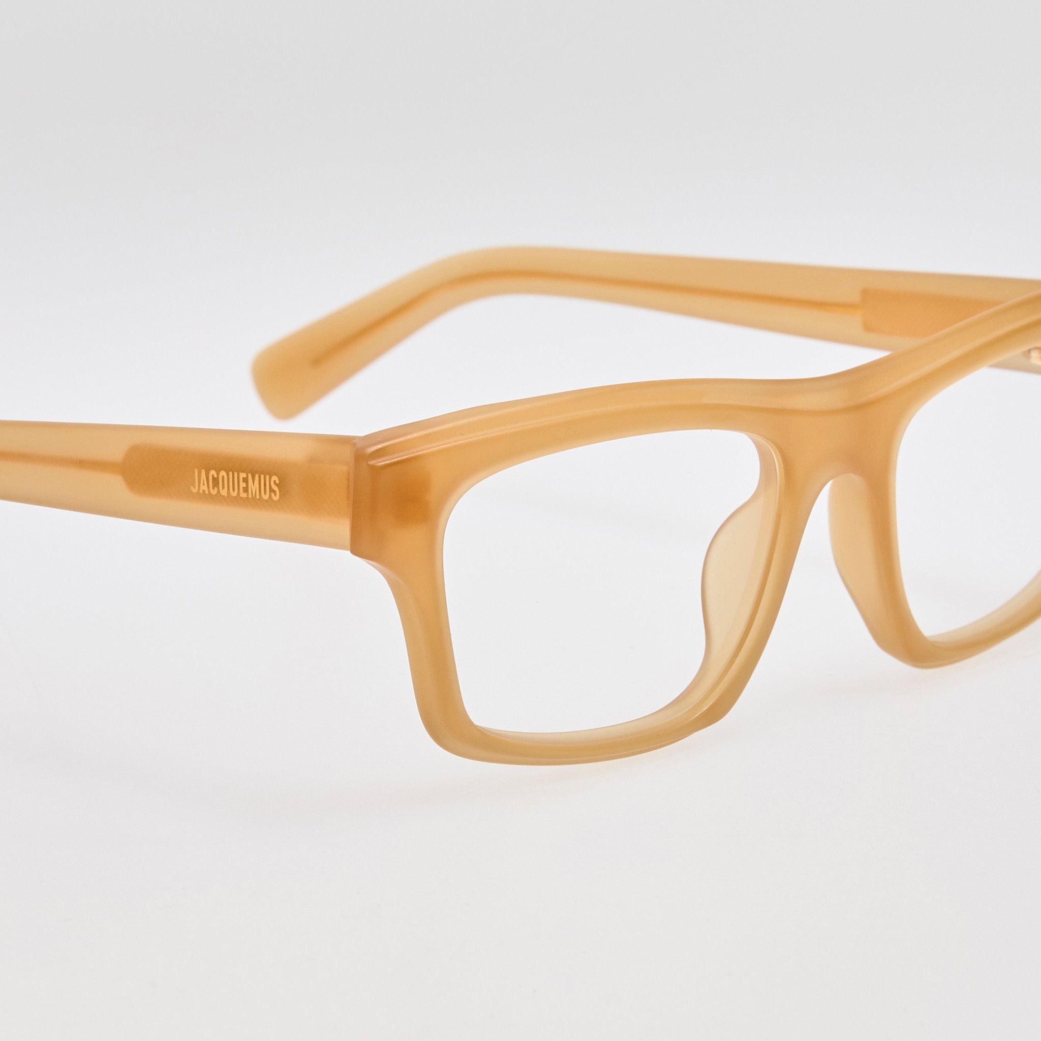 Galerie Optical in Matt Milky Brown - LINDA FARROW - Optical Frame - 