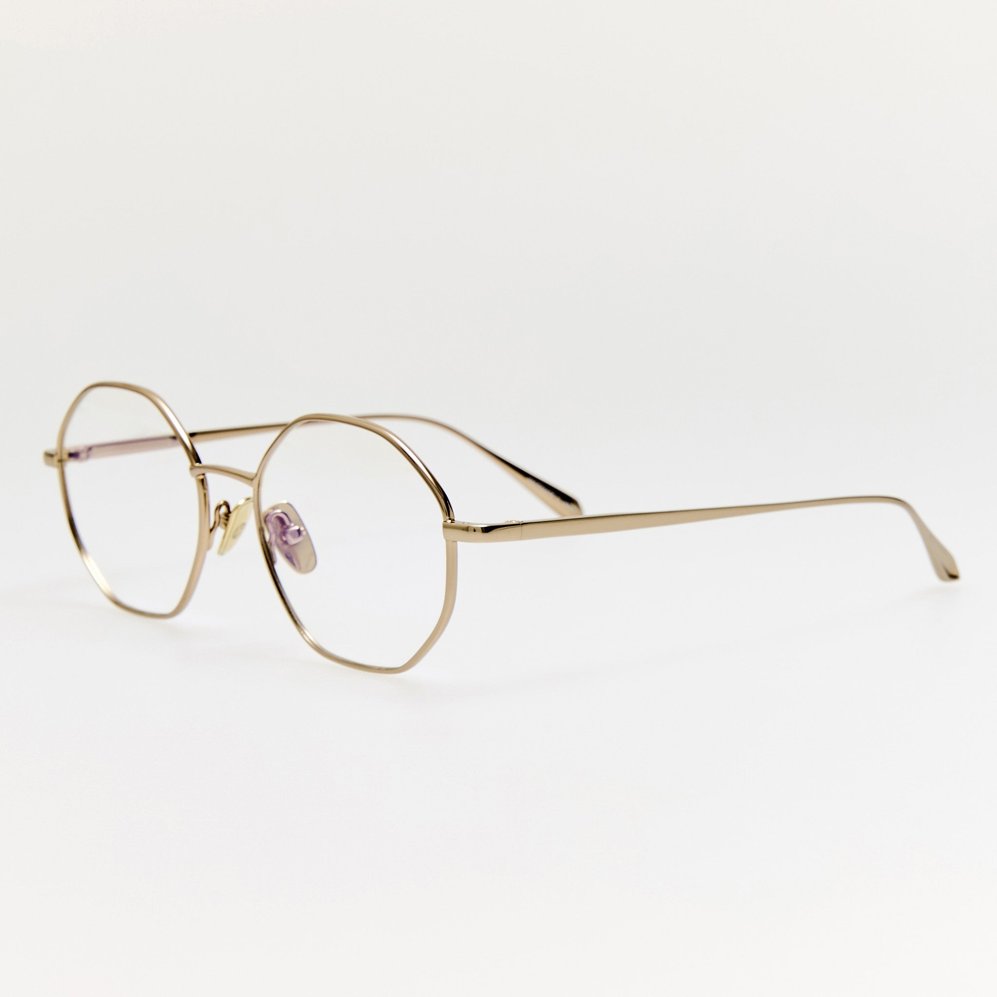 Harper Optical in 22K Light Gold - LINDA FARROW - Optical Frame - 