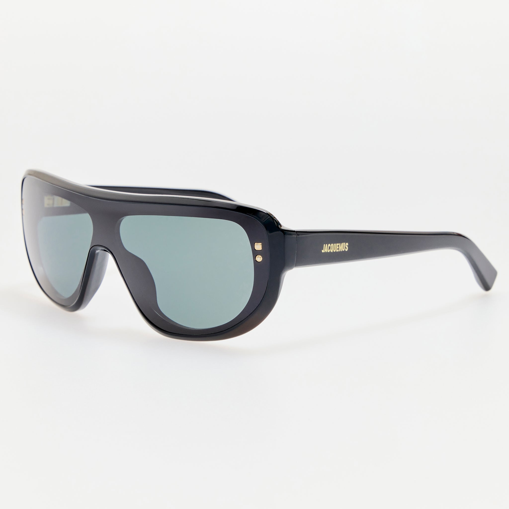Havana Sunglasses in Black and Grey - LINDA FARROW-Sunglasses-