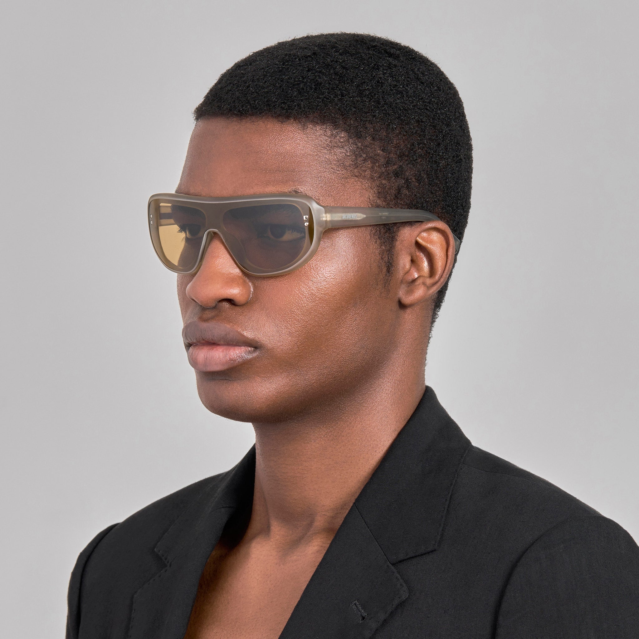 Havana Sunglasses in Smoke - LINDA FARROW-Sunglasses-