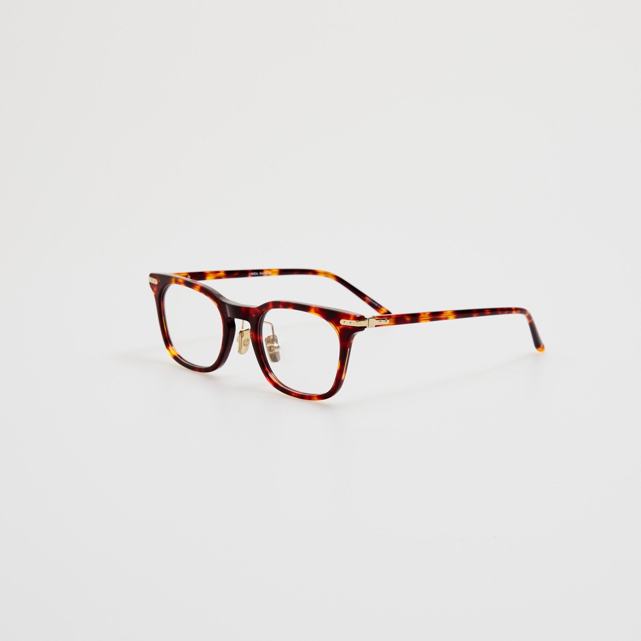 Hawkin Optical in Dark Tortoiseshell - LINDA FARROW - Optical Frame - 