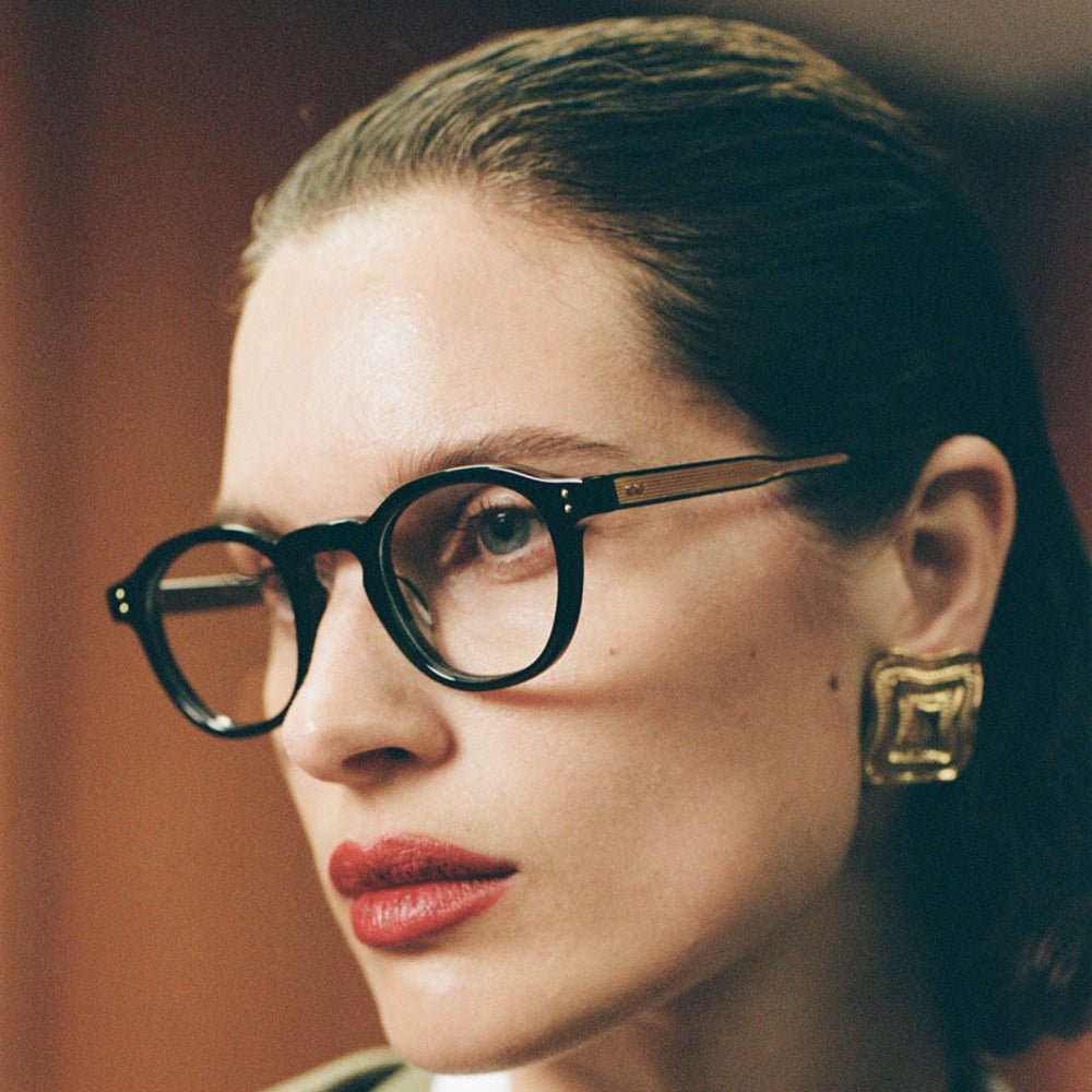 Heath Optical in Black - LINDA FARROW - Optical Frame - 