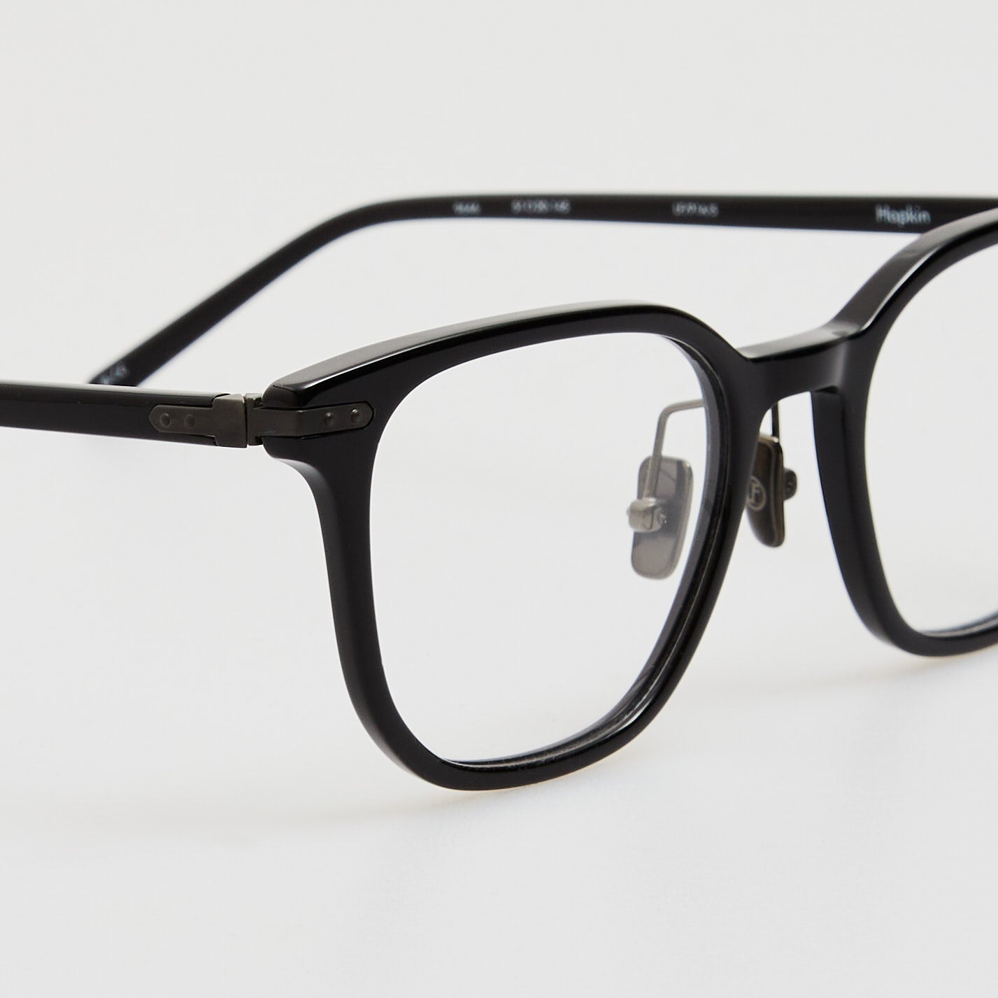 Hopkin Optical in Black Matt Nickel - LINDA FARROW - Optical Frame - 