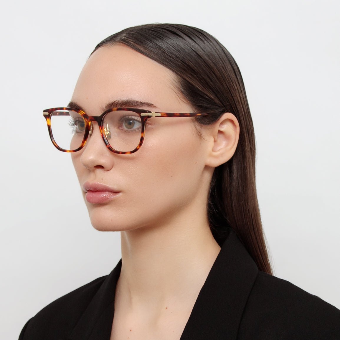 Hopkin Optical in Dark Tortoiseshell - LINDA FARROW - Optical Frame - 