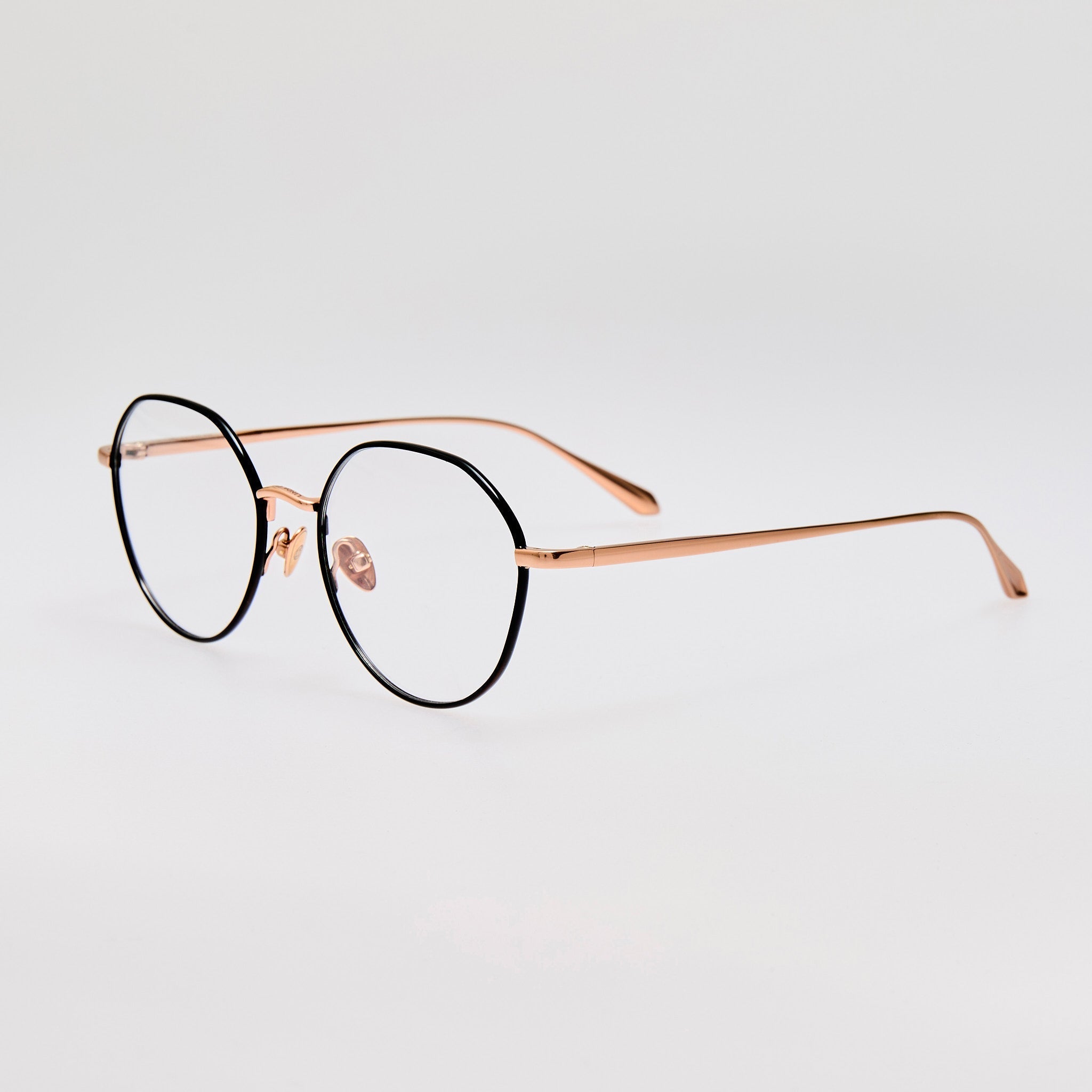 Isla Optical in 18K Rose Gold - LINDA FARROW - Optical Frame - 