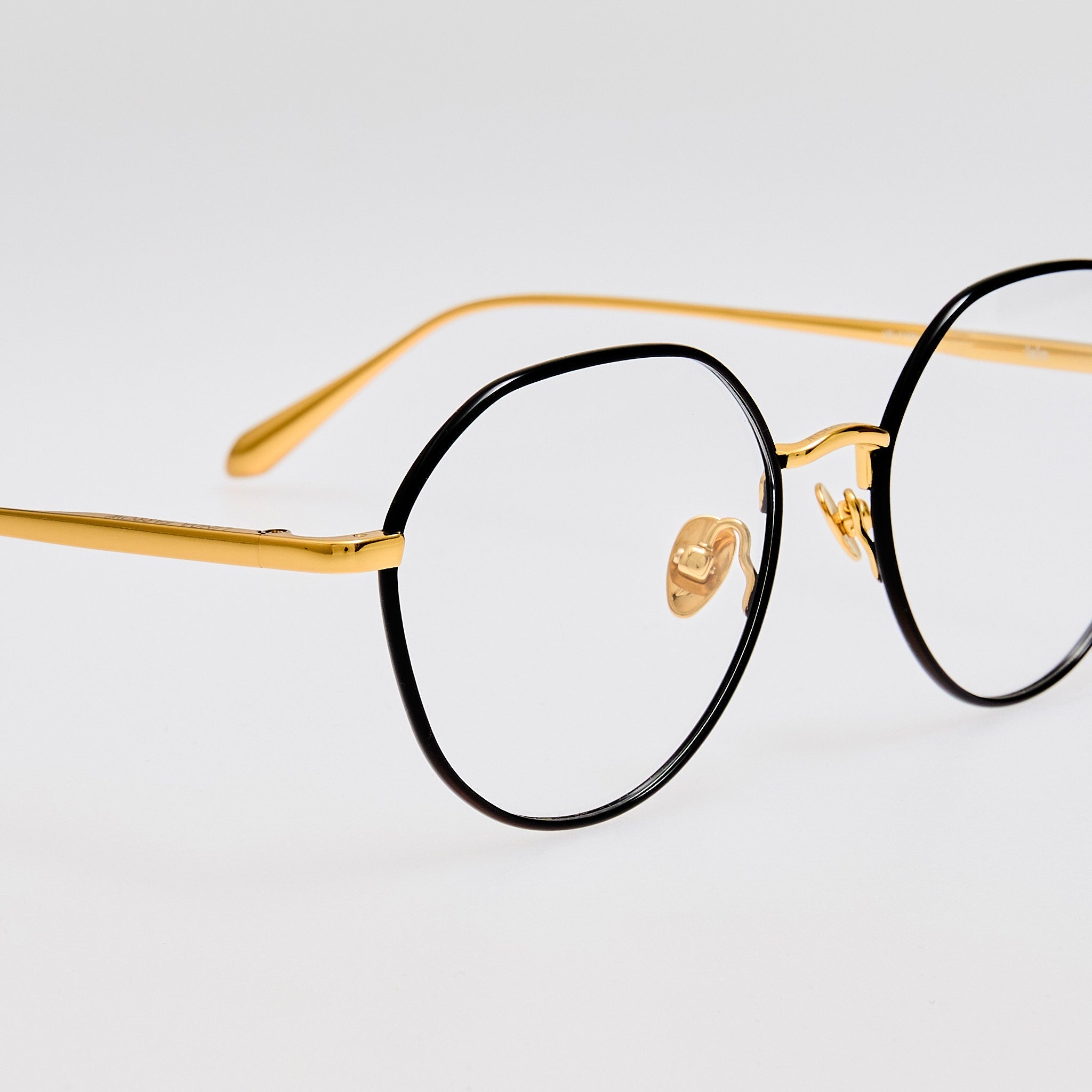 Isla Optical in 22K Yellow Gold - LINDA FARROW - Optical Frame - 