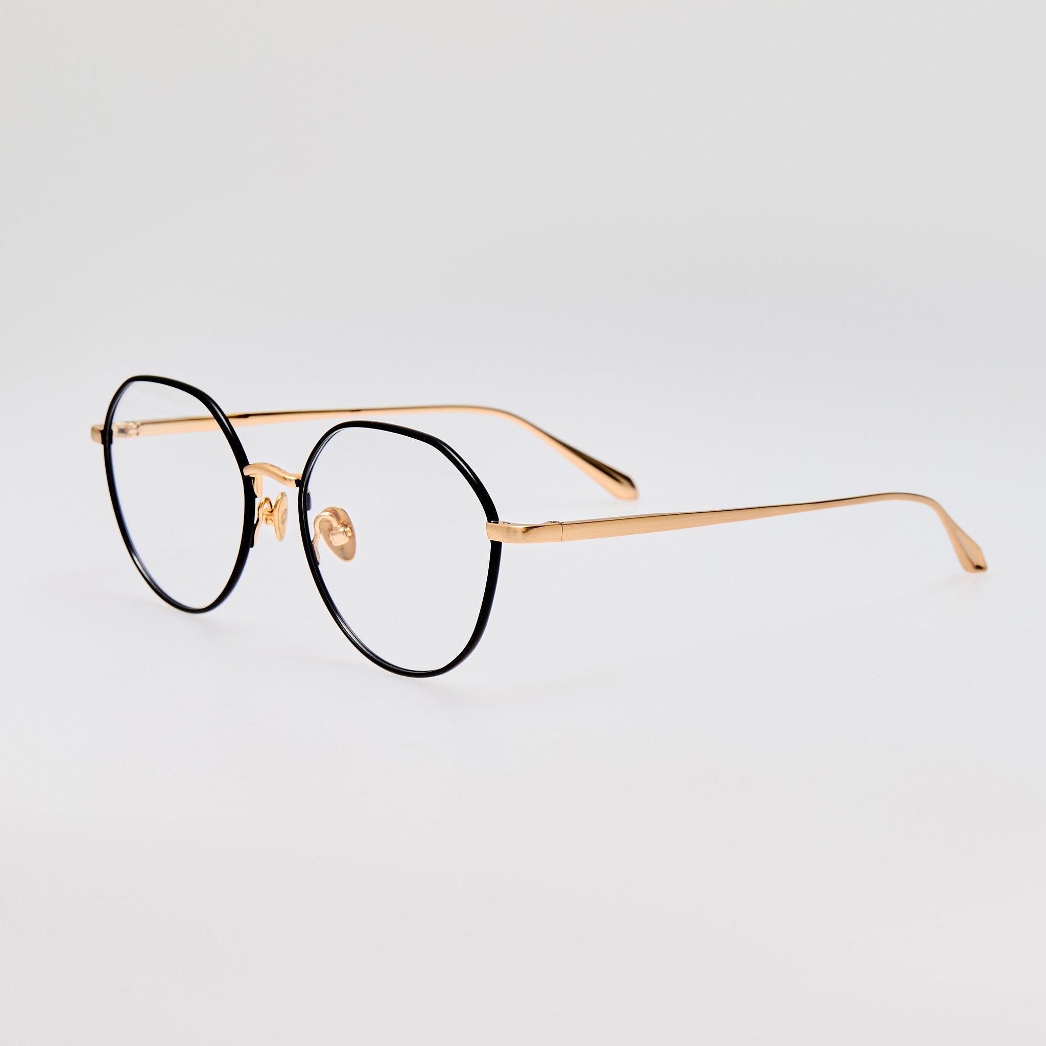 Isla Optical in Matt Champagne - LINDA FARROW - Optical Frame - 